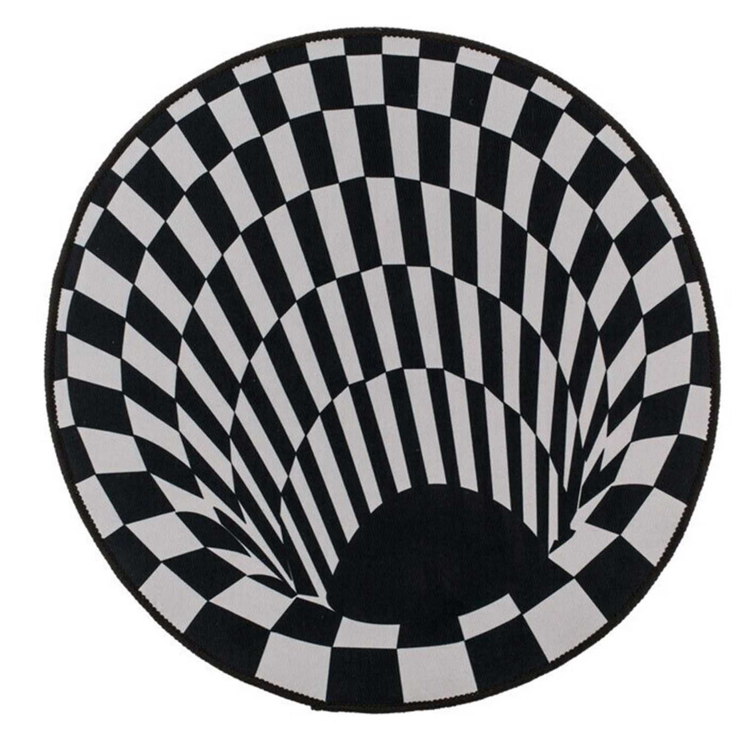 Out of the Blue Fußmatte Schwarzes Loch - Optische Täuschung Fußmatte mit c günstig online kaufen