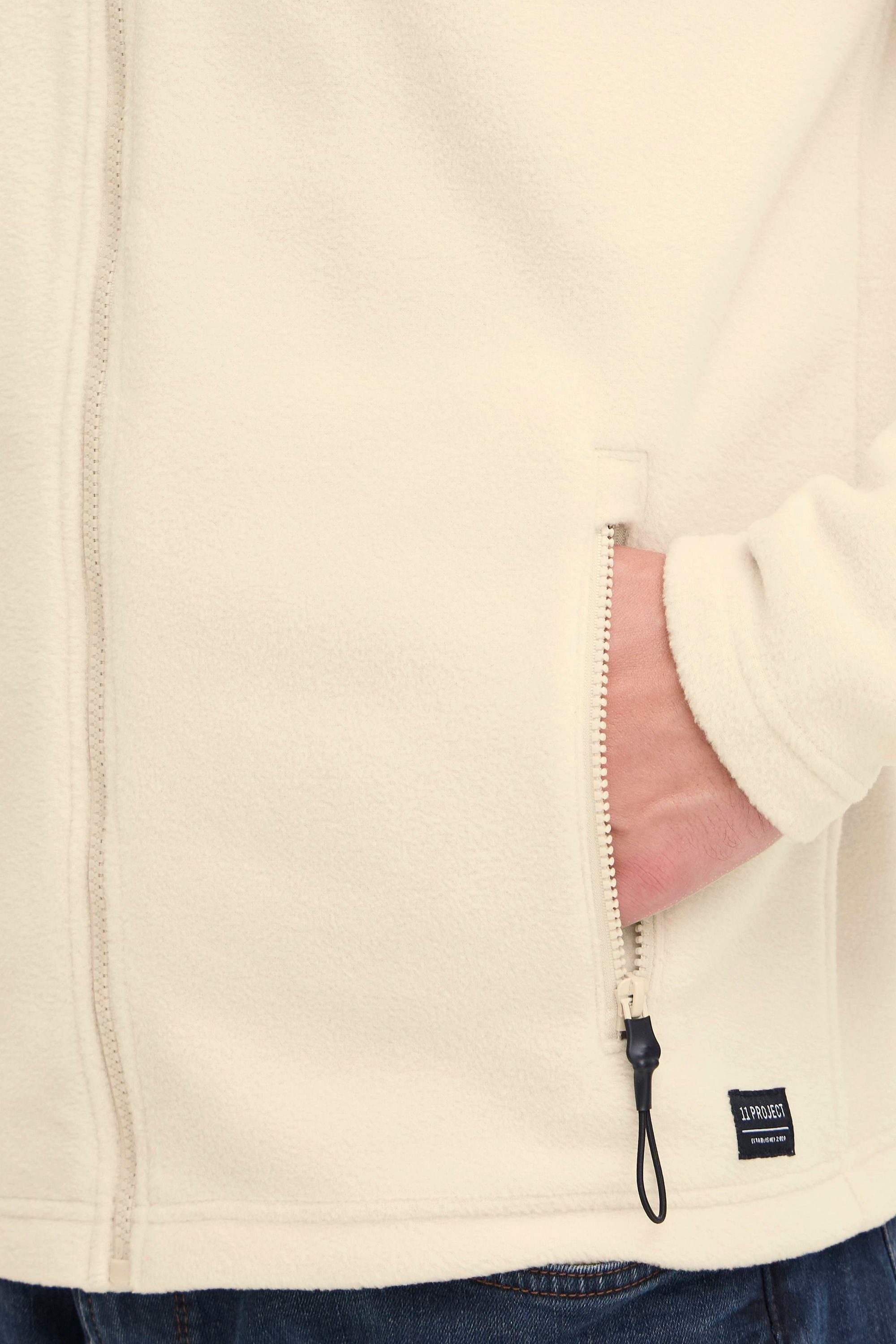 11 Project Fleecejacke PRMichalis Fleece Jacke mit Stehkragen