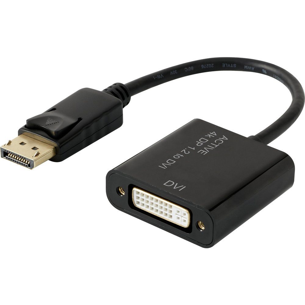 Renkforce RF-4299048 DisplayPort / DVI Adapter [1x DisplayPort Stecker TV-Adapter