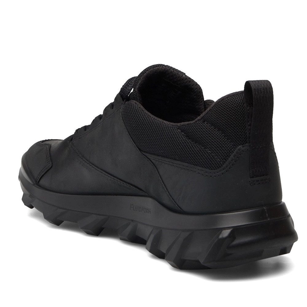 Ecco Mx Low Lea Herren Halbschuhe Sneaker Schnürschuhe 820314 02001 Sneaker Komfort