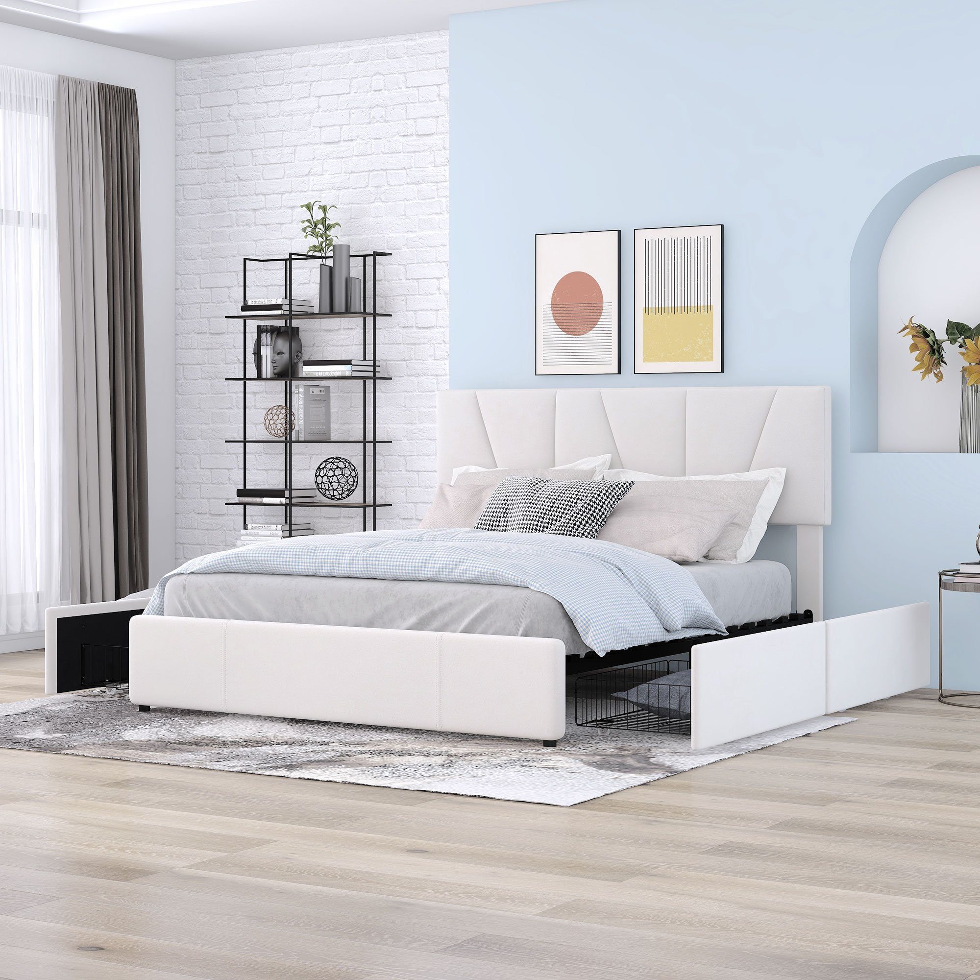 HAUSS SPOLE Bett Polsterbett Doppelbett Funktionsbett günstig online kaufen