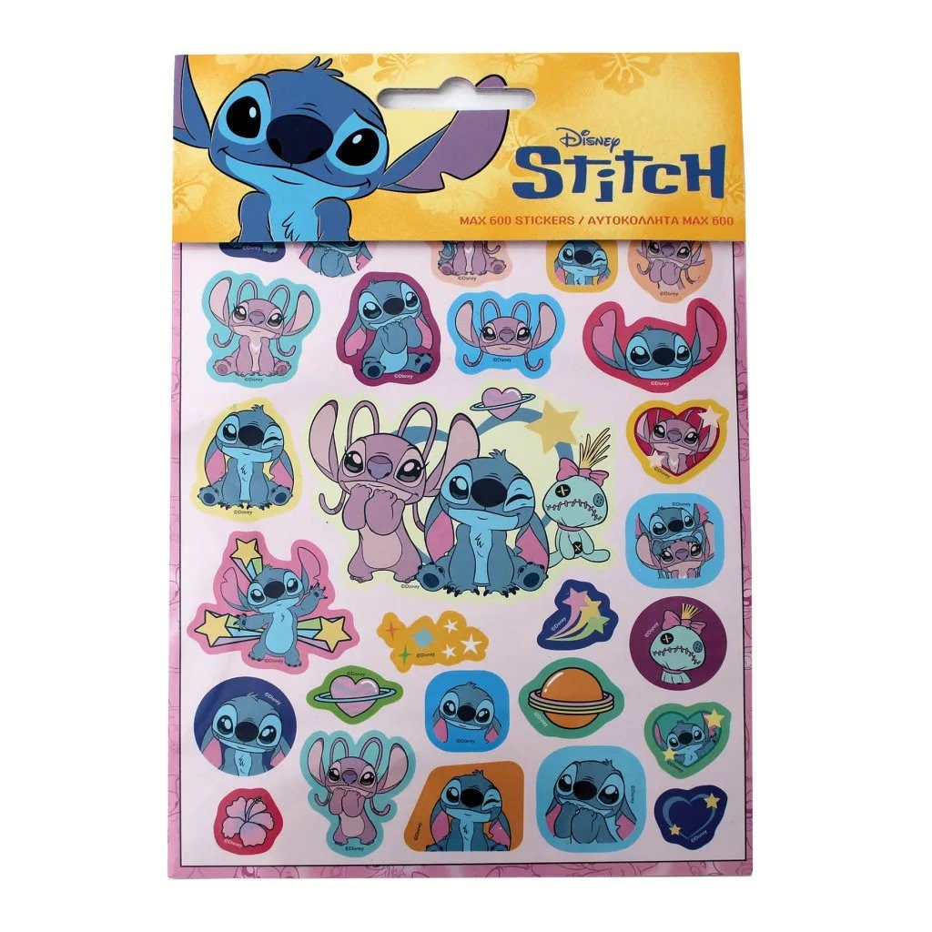 Disney Kreativset Disney Lilo und Stitch Foam Sticker Set Puffige Aufkleber