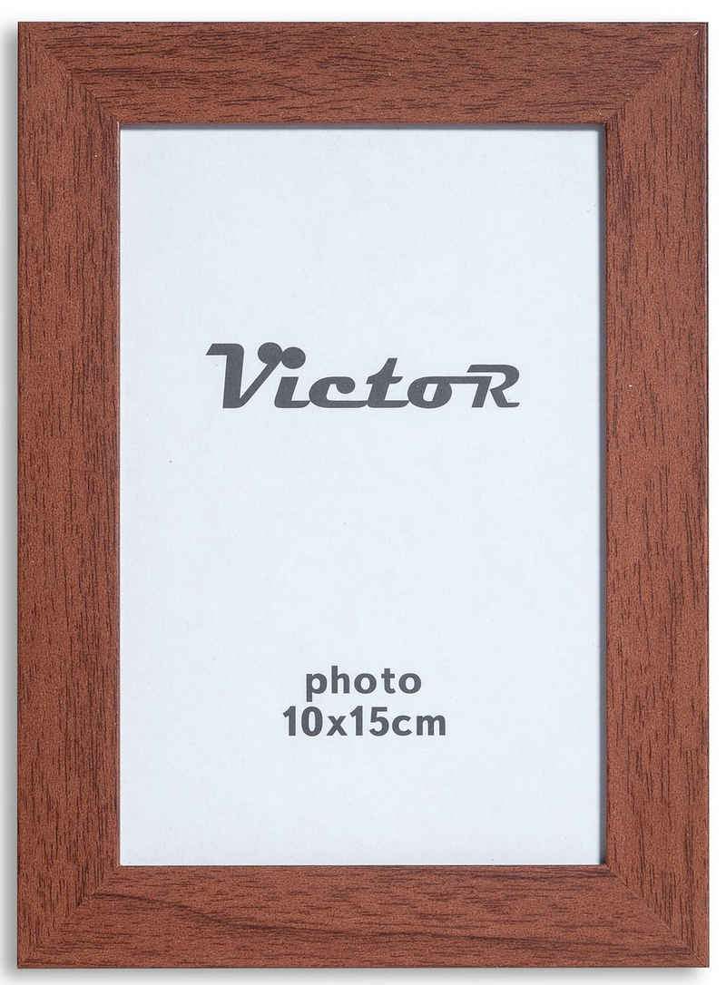 Victor (Zenith) Bilderrahmen »Dix«, für 1 Bilder, 10x15 cm in braun, moderner und schlichter Holz Bilderrahmen
