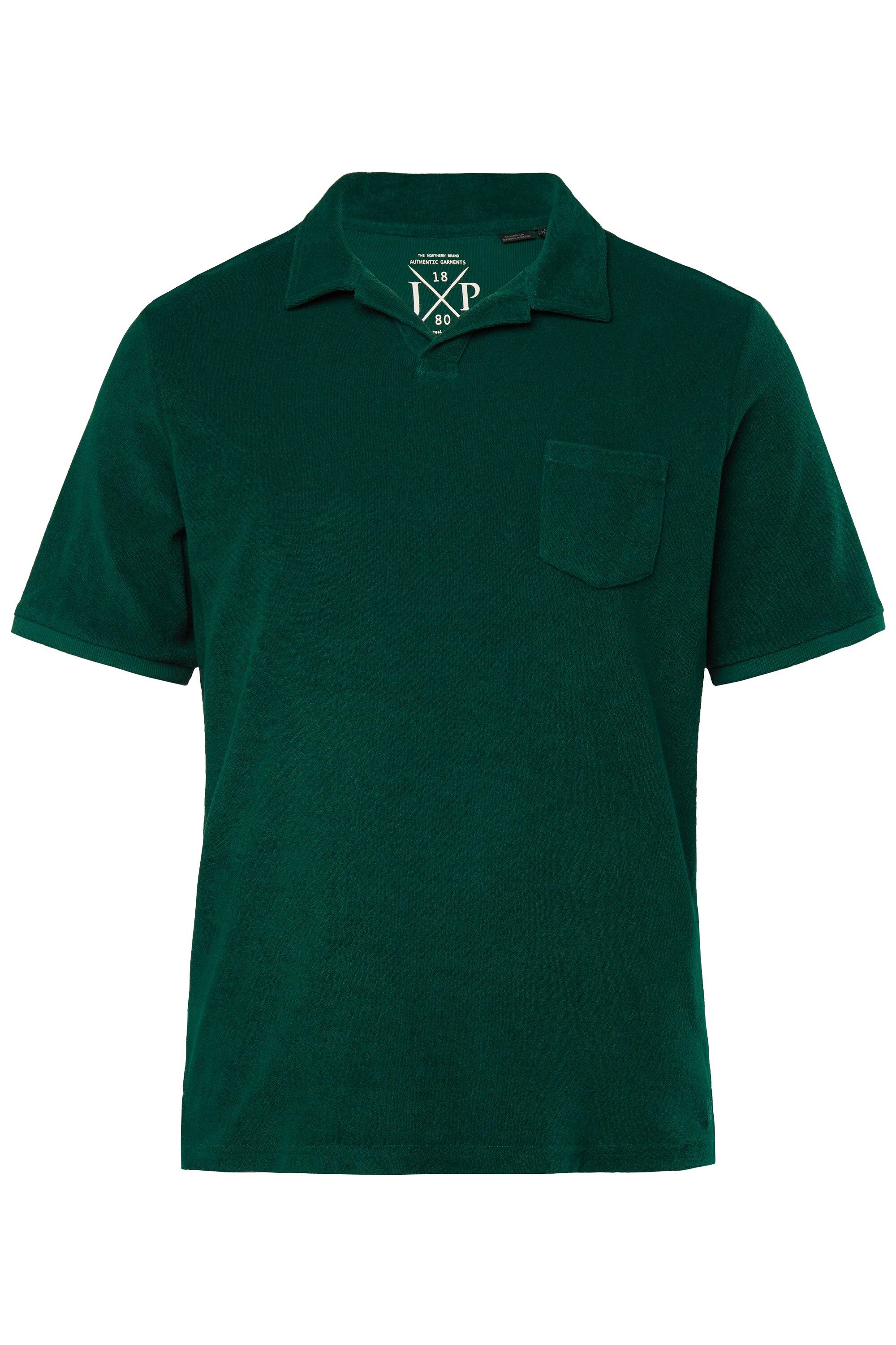 JP1880 Poloshirt Poloshirt Halbarm Frottee Cuba-Kragen günstig online kaufen