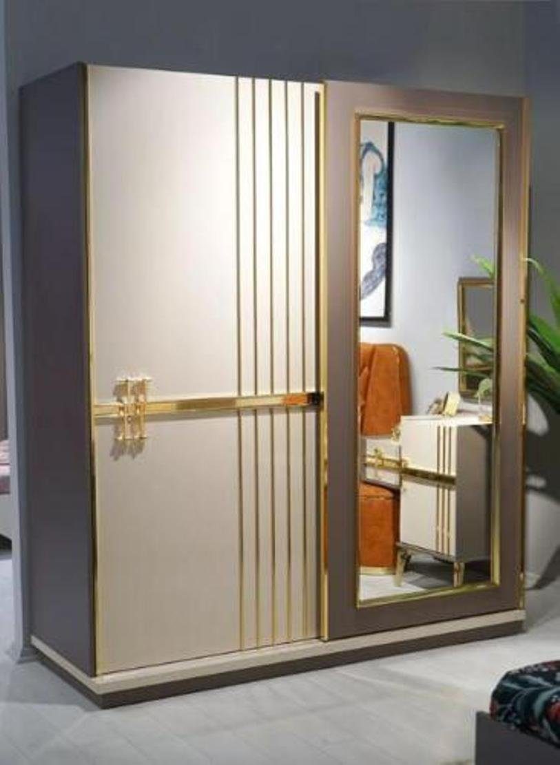 Design Möbel Kleiderschrank Europa Stil Kleiderschrank Luxus Schlafzimmer Made Schränke Modern in JVmoebel