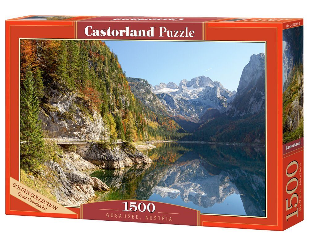 Castorland Puzzle Austria Puzzleteile Gosausee, Puzzle Teile, Castorland C-152018-2 1500