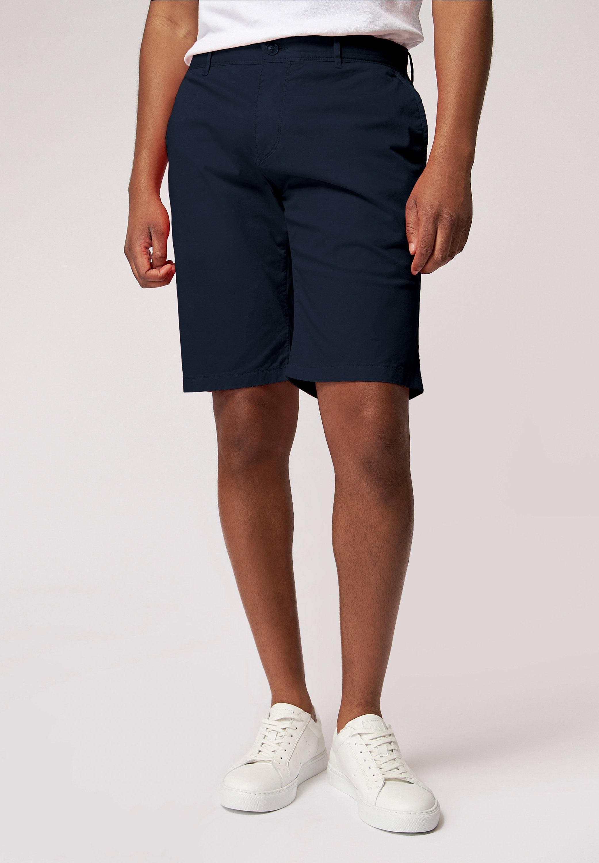 Roy Robson Chinoshorts Baumwoll Chino-shorts dunkelblau