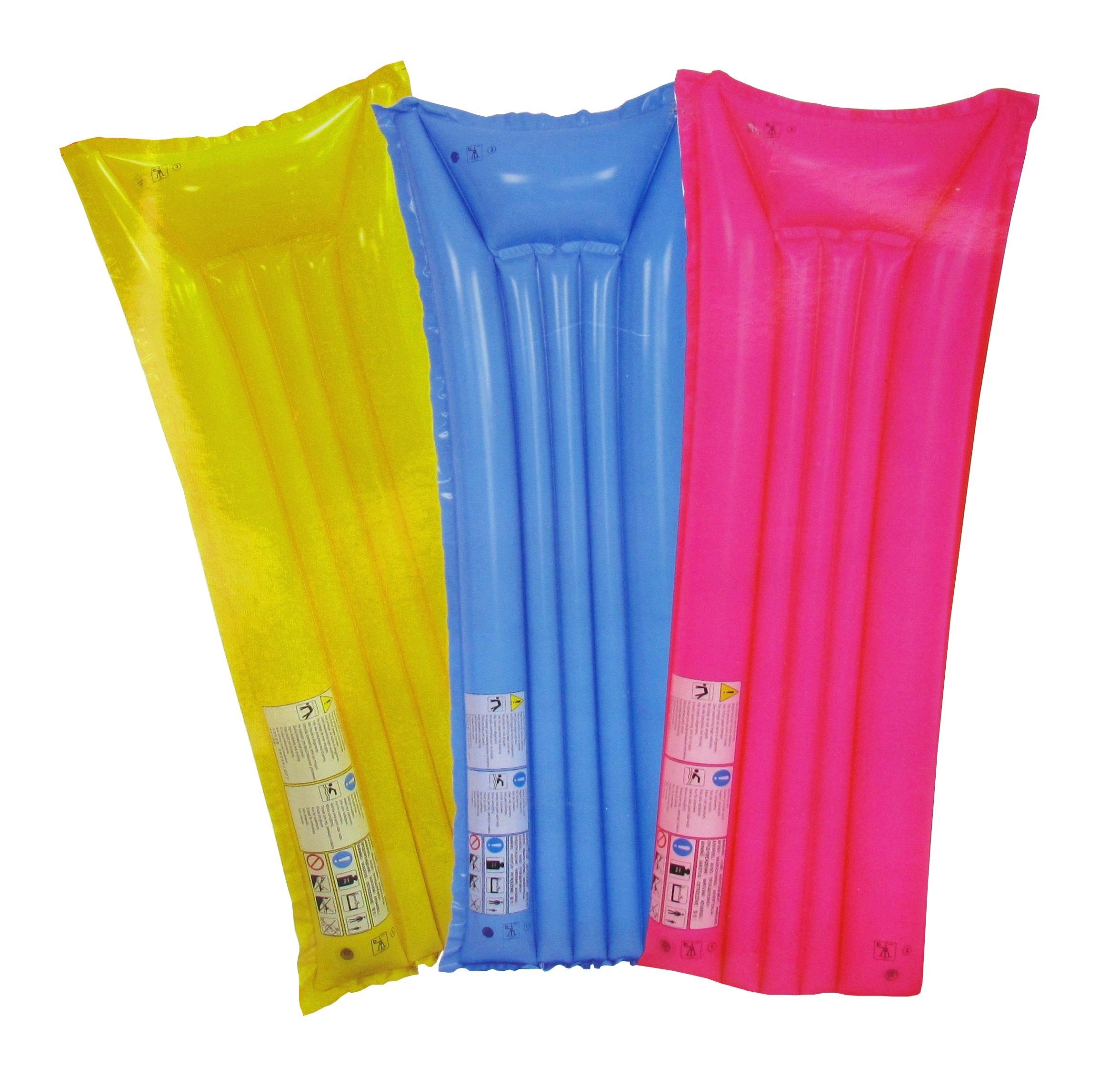 Jilong Luftmatratze Luftmatratze - Retro Look, 177 x 63cm, drei verschiedene Farben