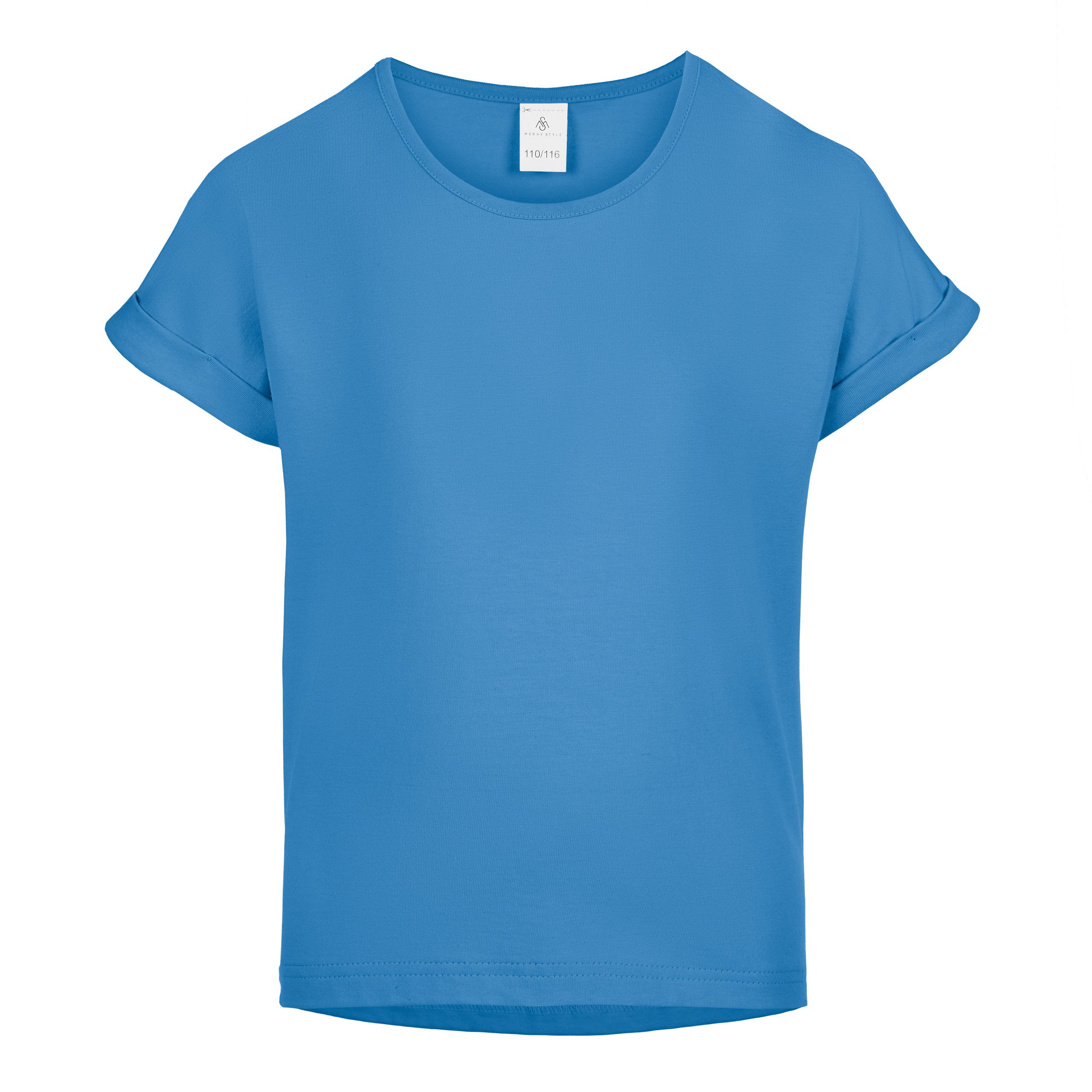 Merry Style T-Shirt für Mädchen aus weicher Baumwolle MS-468 (1-tlg)