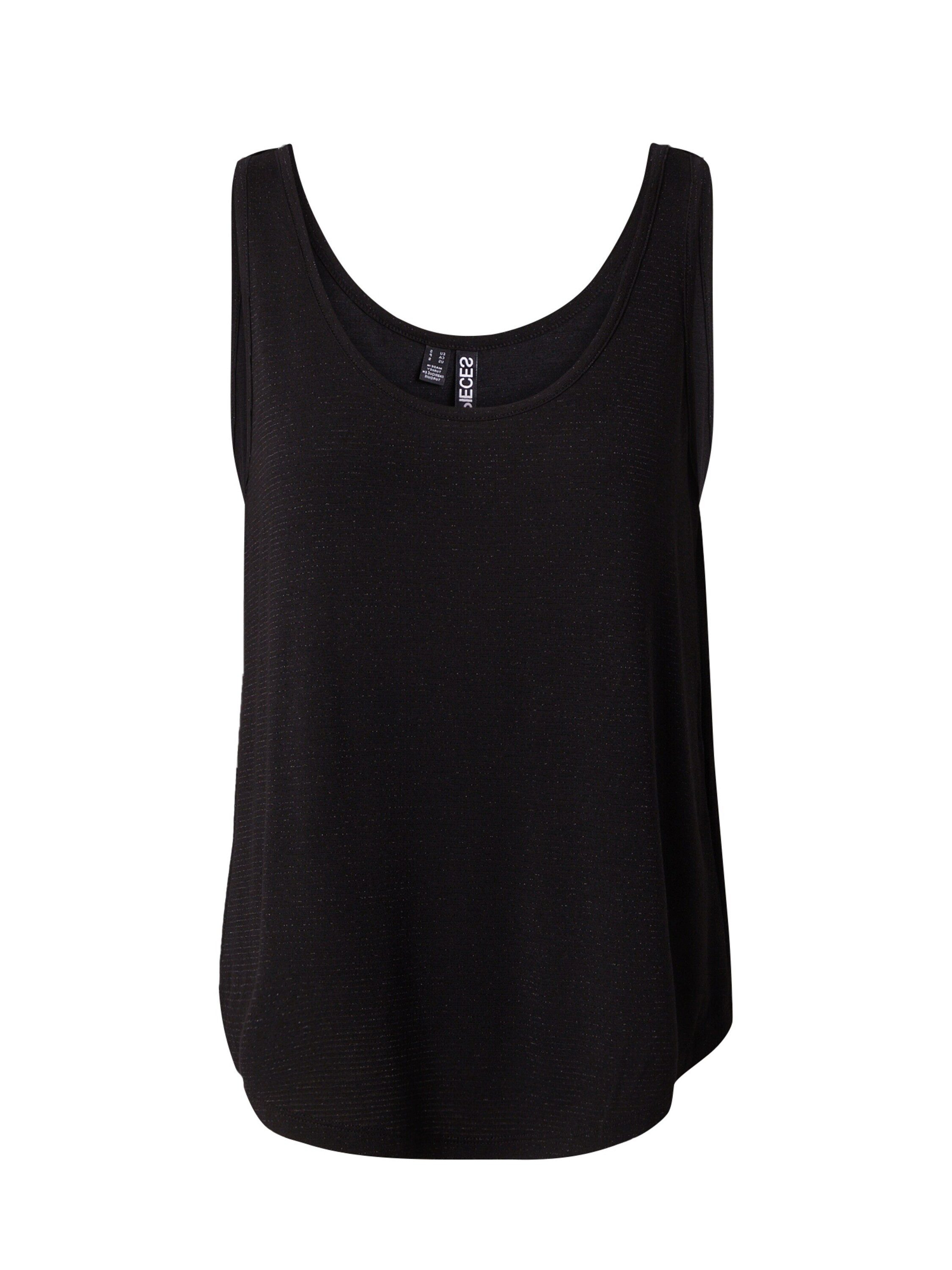 pieces Shirttop BILLO (1-tlg) Plain/ohne Details