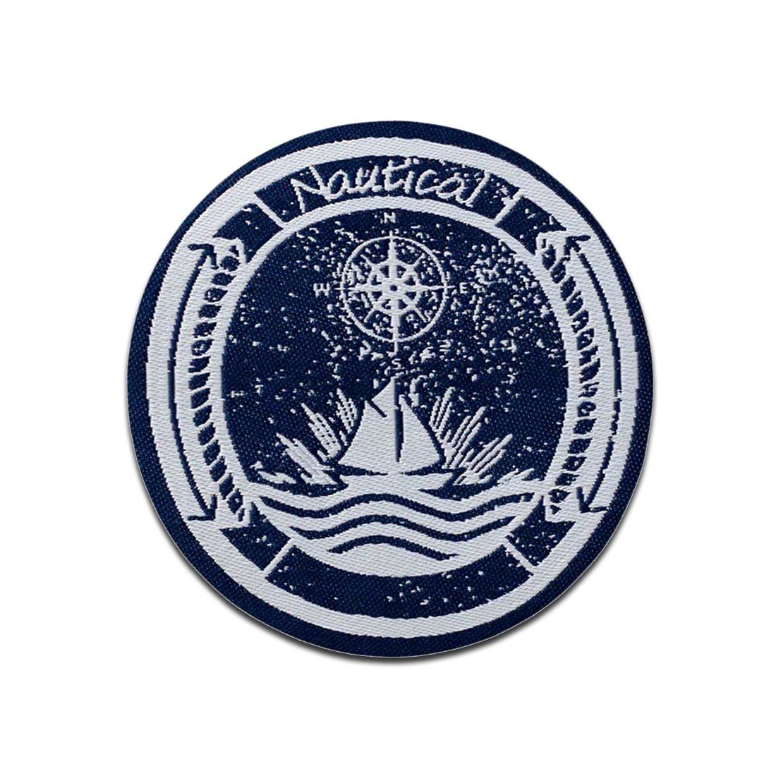 Mono-Quick Aufnäher Bügelbild, Aufbügler, Applikationen, Patches, Flicken, zum aufbügeln, PES, Nautical Etikett - Größe: 0 x 0 cm