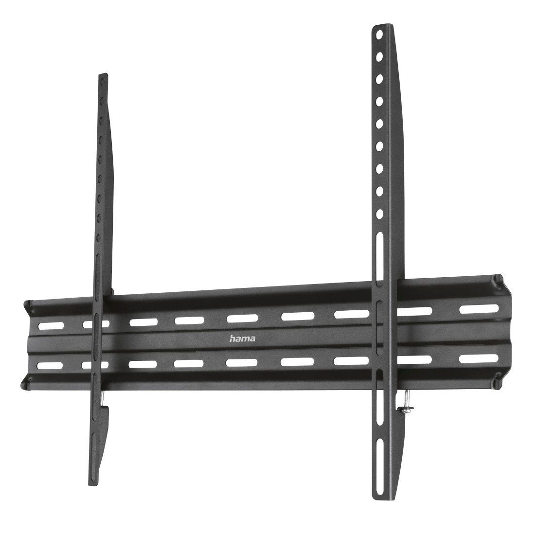 Hama TV-Wandhalterung TV-Halterung flach, starr, 81 - 191 cm (32"-75), 43", 50", 55", 65", (bis 75 Zoll)