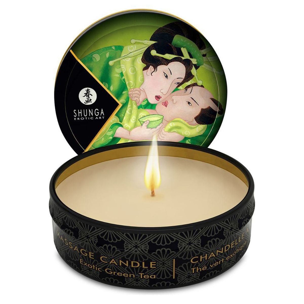 SHUNGA Massagekerze Shunga - Massage Candle Zenitude/Exotic Green Tea 30 ml