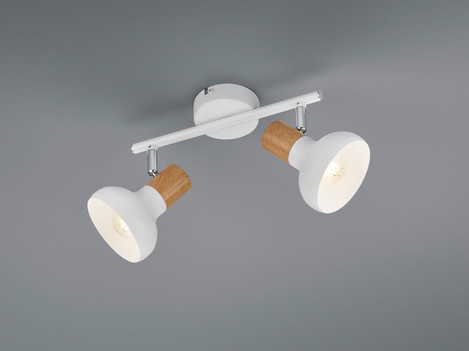 Reality Leuchten LED Deckenstrahler, LED wechselbar, warmweiß, Deckenleucht günstig online kaufen