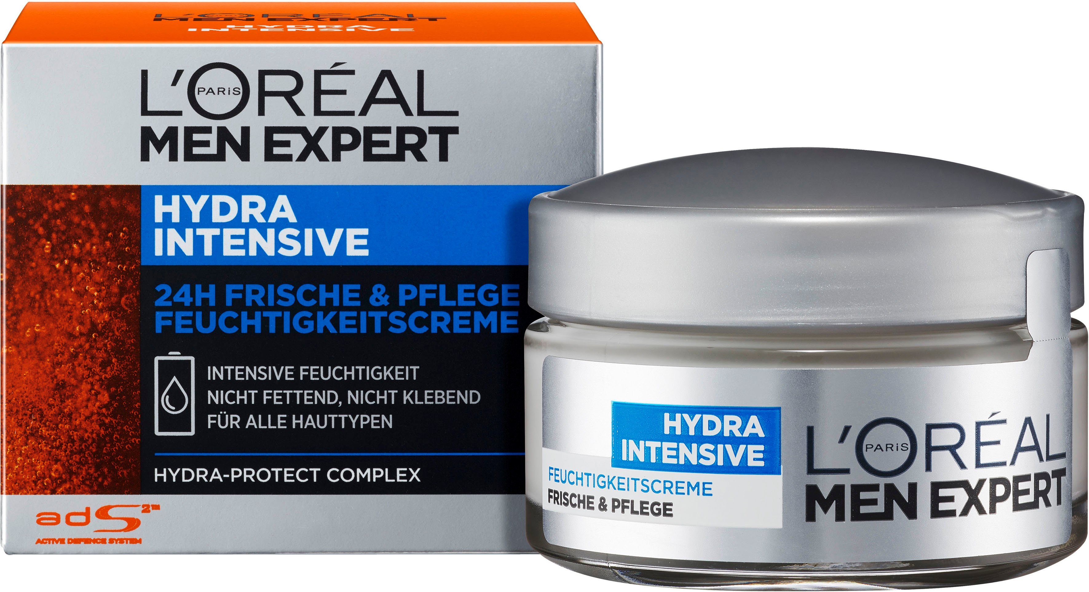 ein Männerhaut; schnell, PARIS ohne fetten für sensible Hydra zieht MEN Intensive, L'ORÉAL Feuchtigkeitscreme EXPERT