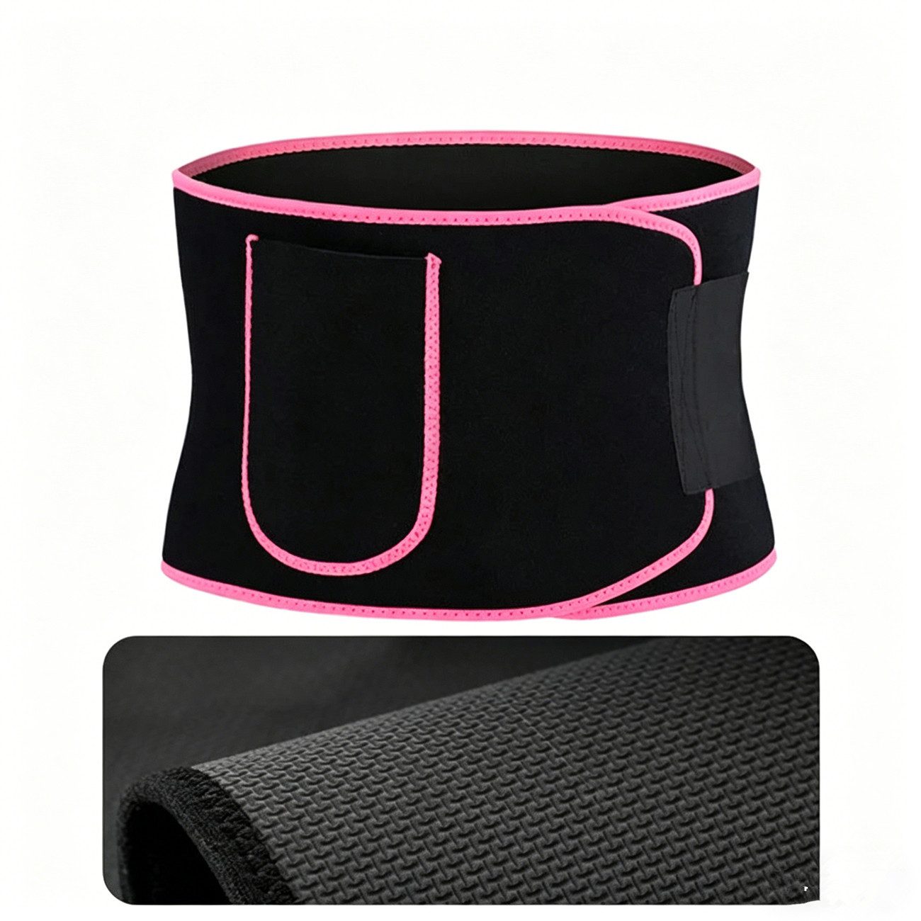 FANNOU Bauchweggürtel Bauchweggürtel Herren Damen, Hula Hoop Gürtel Bauch Weg Trainer, Sweat Belt Waisttrainer mit Handytasche