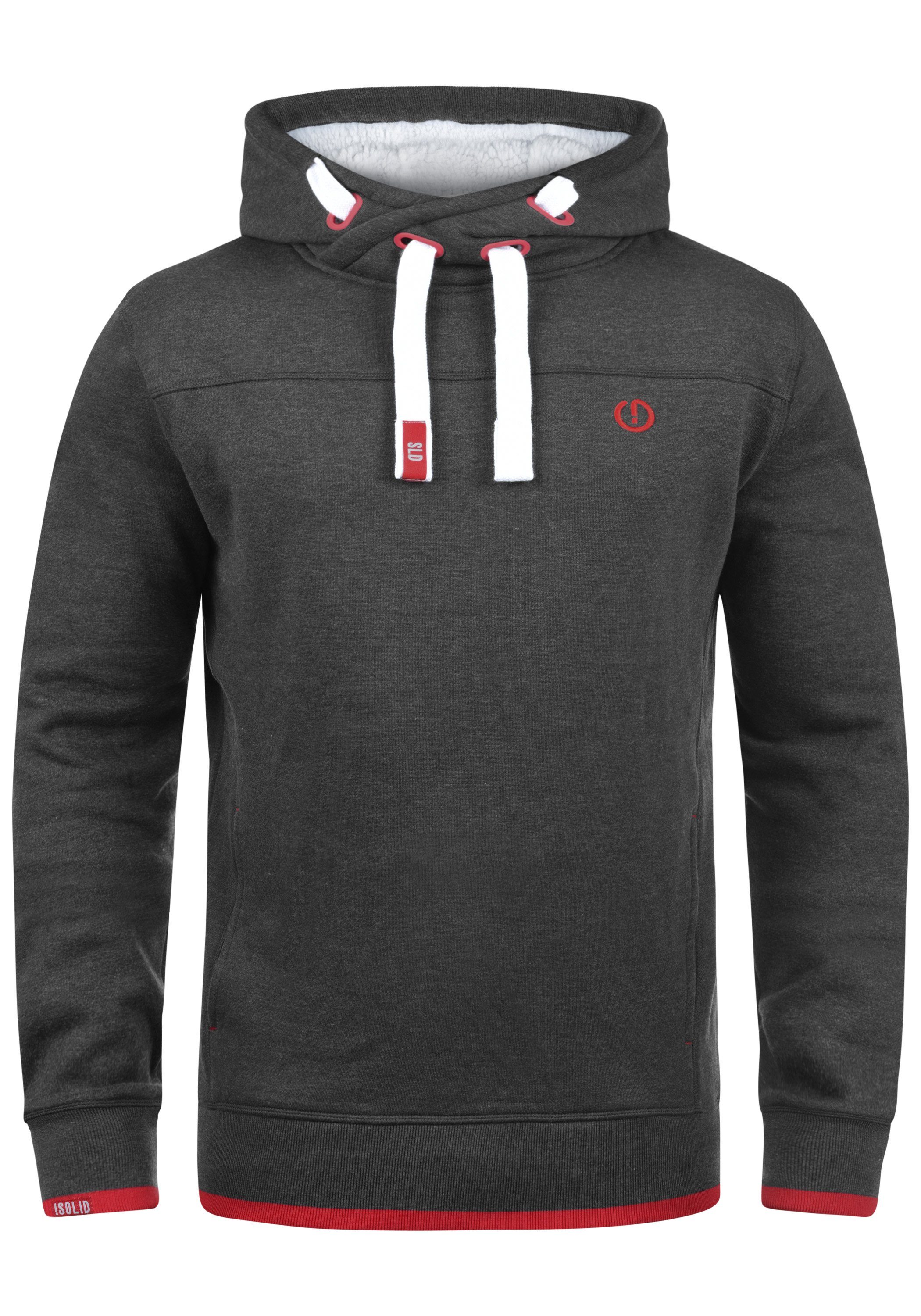 Gre gefütterter !Solid Kapuze Med P Hoodie mit Kapuzensweatshirt (P8254) SDBenjaminHood