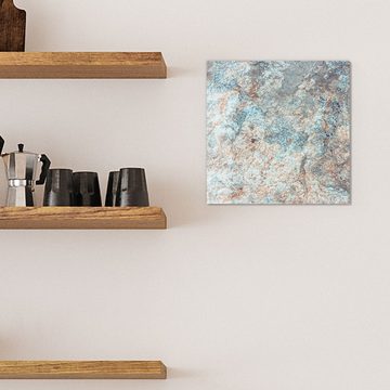 DEQORI Magnettafel 'Verfärbter Stein', Whiteboard Pinnwand beschreibbar