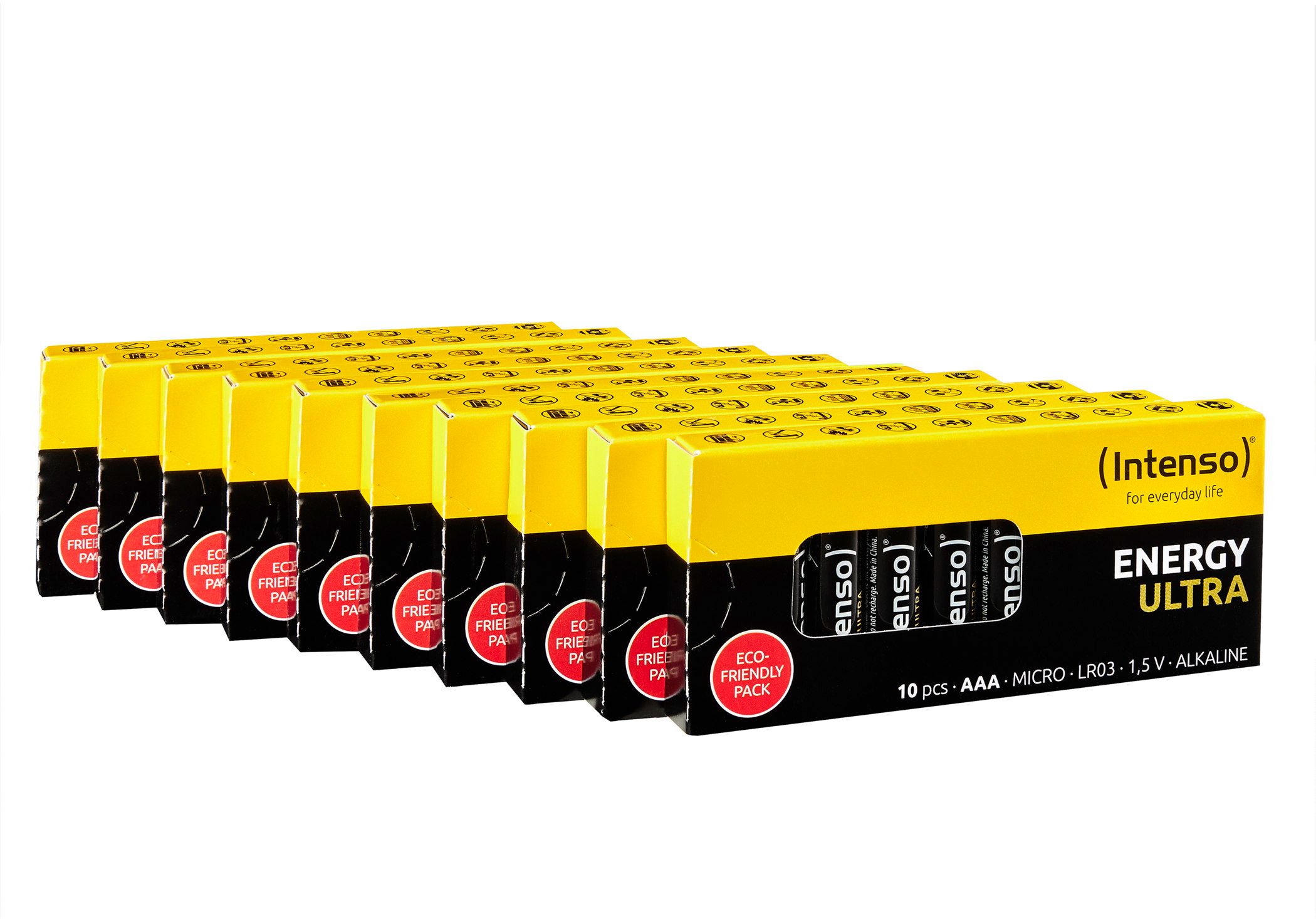 Intenso 100 Intenso Energy Ultra AAA / Micro Alkaline Batterien Batterie