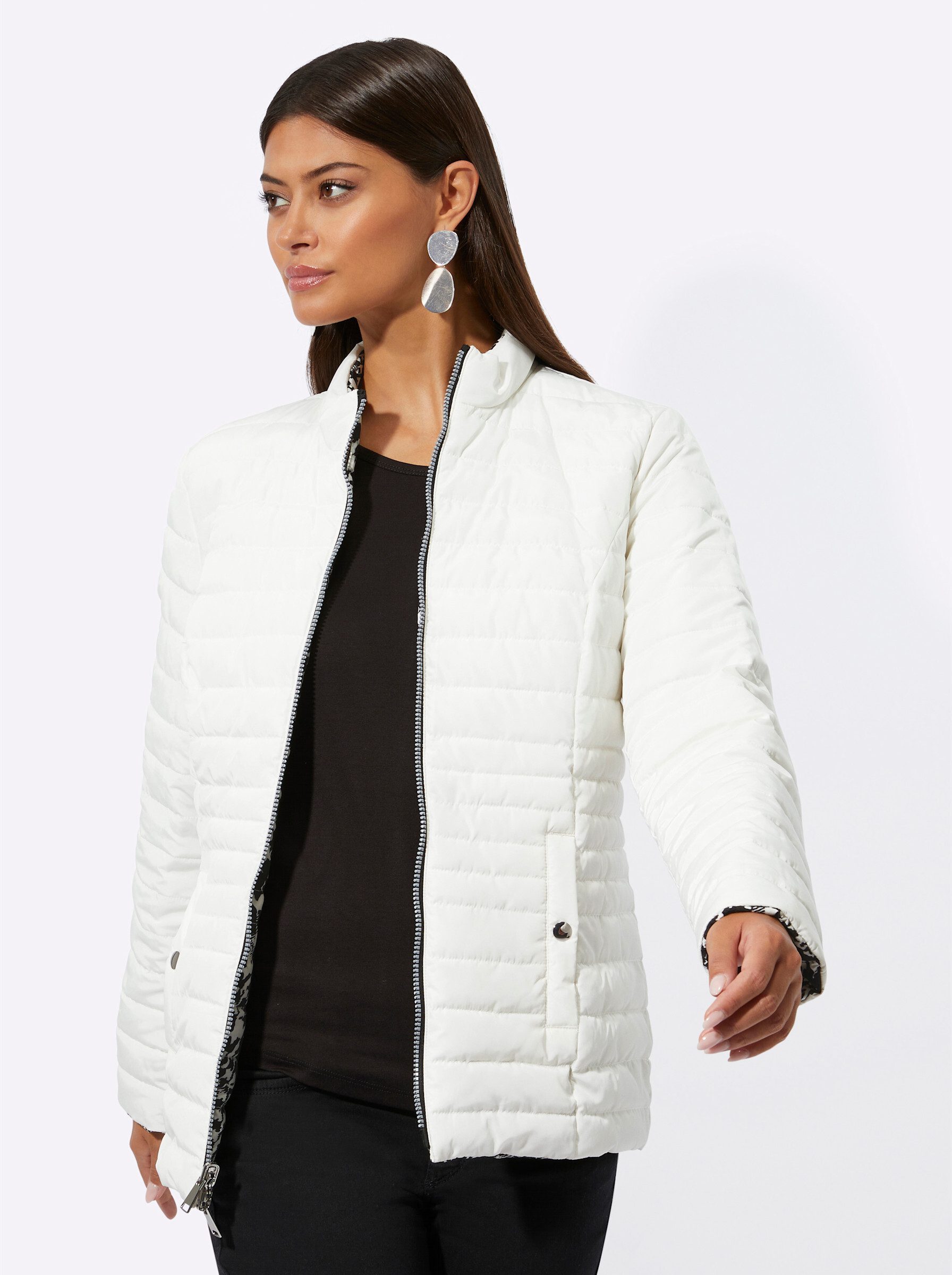 creation L Allwetterjacke Wendejacke Langarm