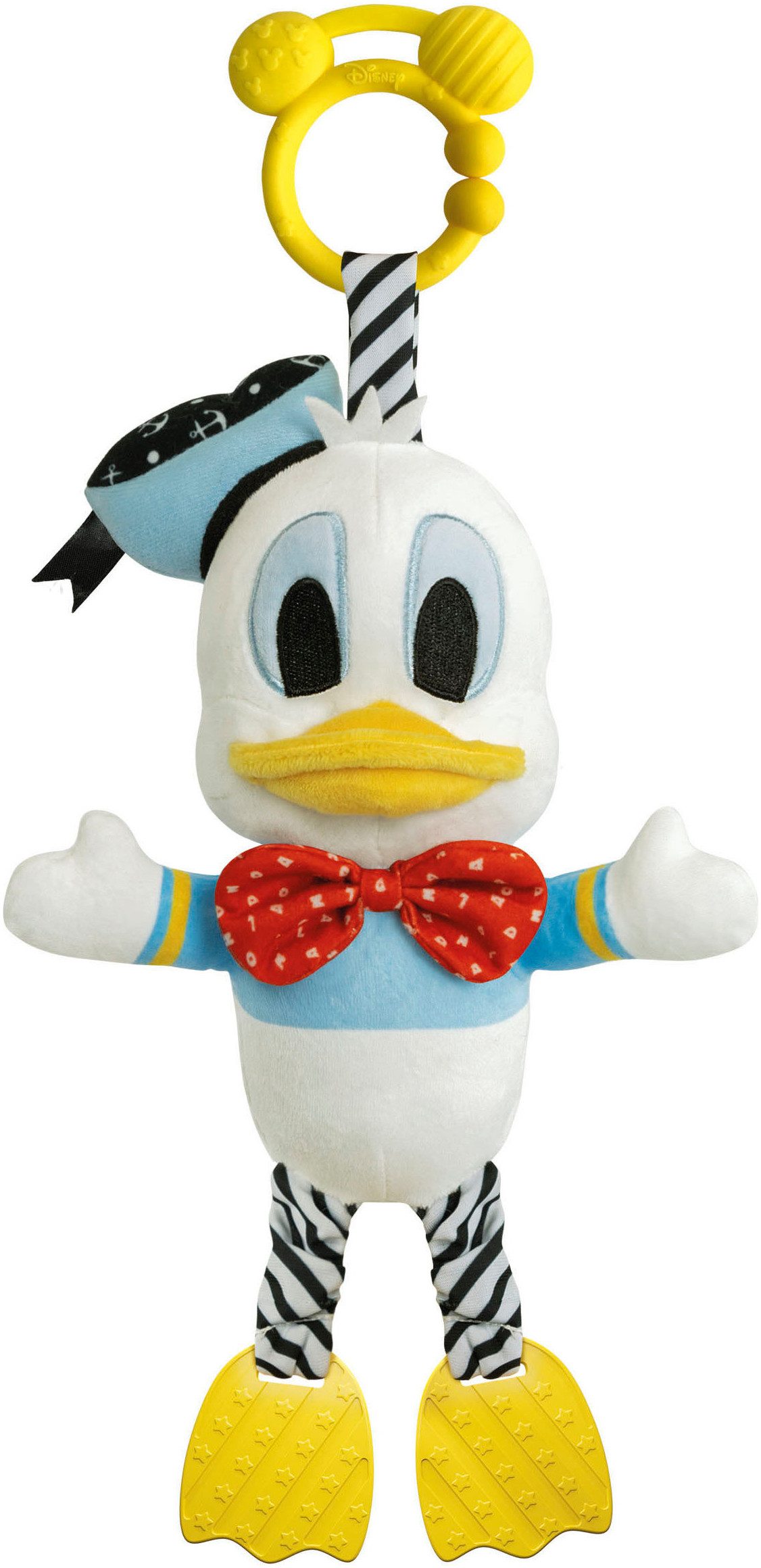 Clementoni® Plüschfigur Donald Duck, Erste Aktivitäten, Made in Europe