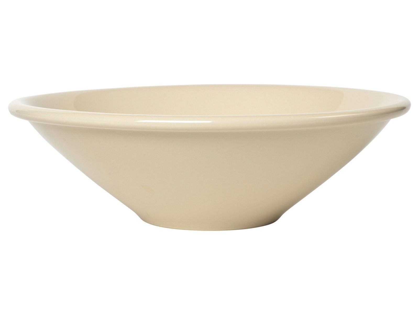 Broste Copenhagen Schüssel Alfredo Schüssel beige Ø24cm, Steingut, (Schüsseln & Schalen)