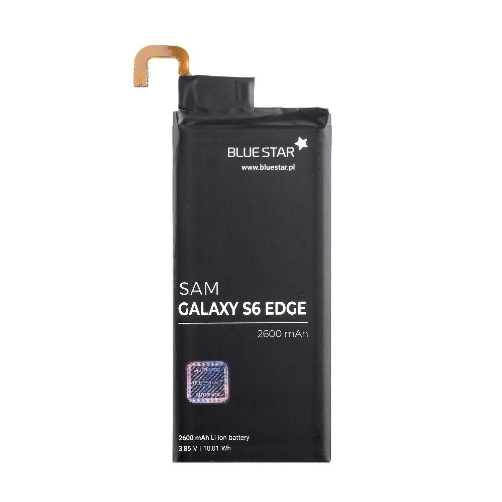 kompatibel G925F Galaxy S6 Akku Batterie Edge Austausch mAh Ersatz Smartphone-Akku Accu Samsung 2600 EB-BG925ABA mit BlueStar