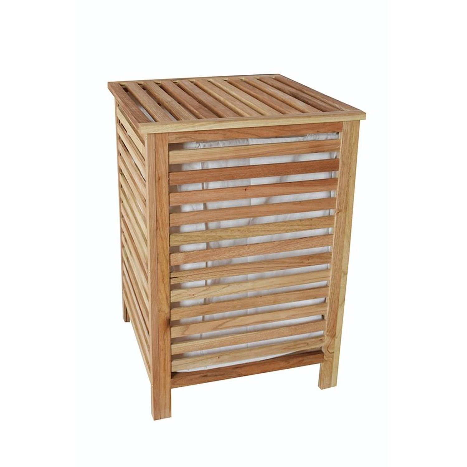 BURI Wäschekorb Wäschebox aus Walnussholz Wäschetruhe Wäschetonne Wäschesam günstig online kaufen