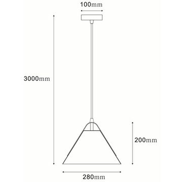 Deko-Light Hängeleuchte Pendelleuchte Diversity in Gelb E27, keine Angabe, Leuchtmittel enthalten: Nein, warmweiss, Hängeleuchte, Pendellampe, Pendelleuchte