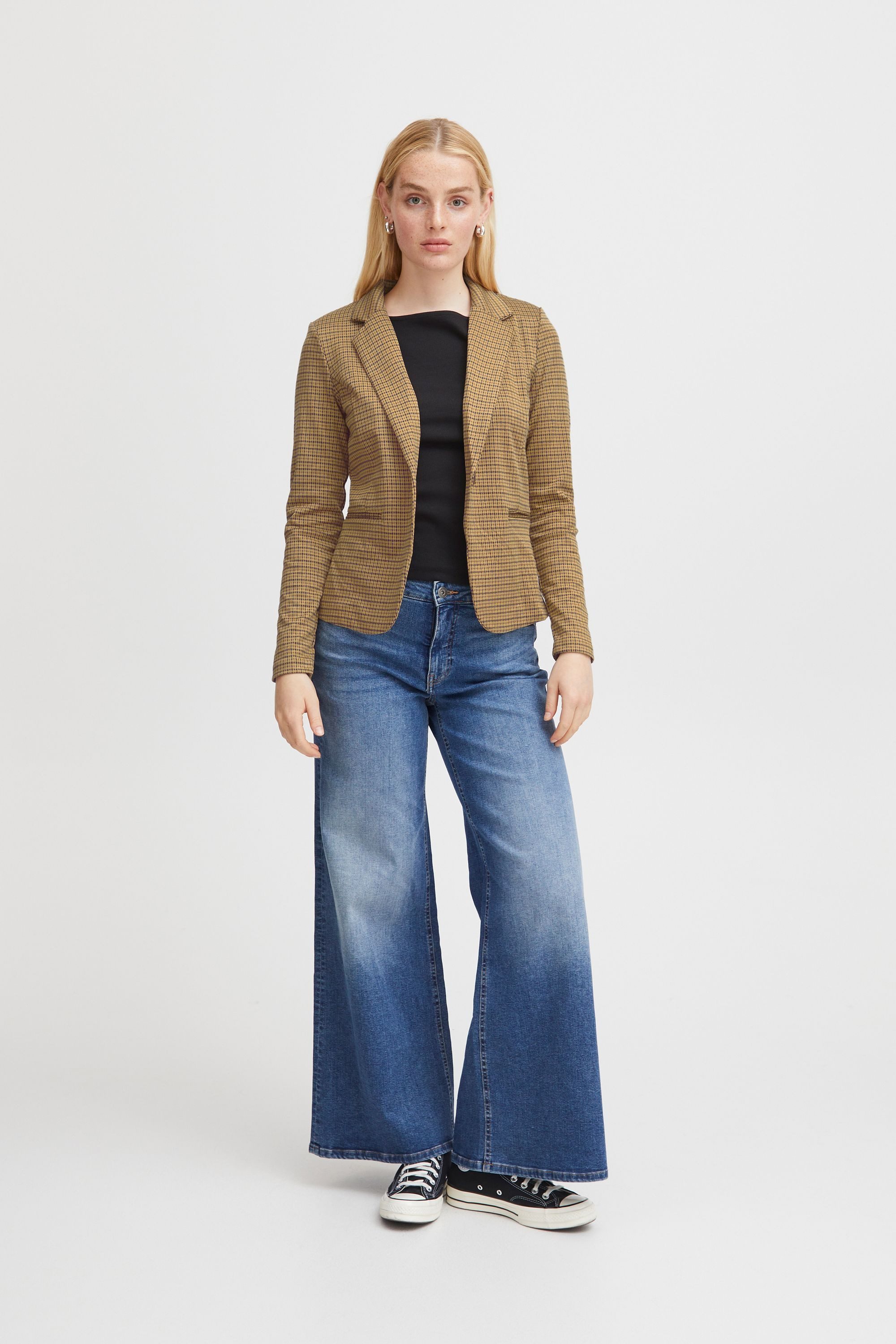 Ichi Jackenblazer IHKATE Kurzblazer mit Muster günstig online kaufen