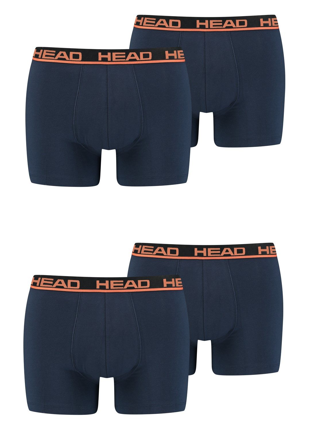 Head Boxershorts Head Herren Boxershorts Unterwäsche im 4er Pack (4-St., 4e günstig online kaufen