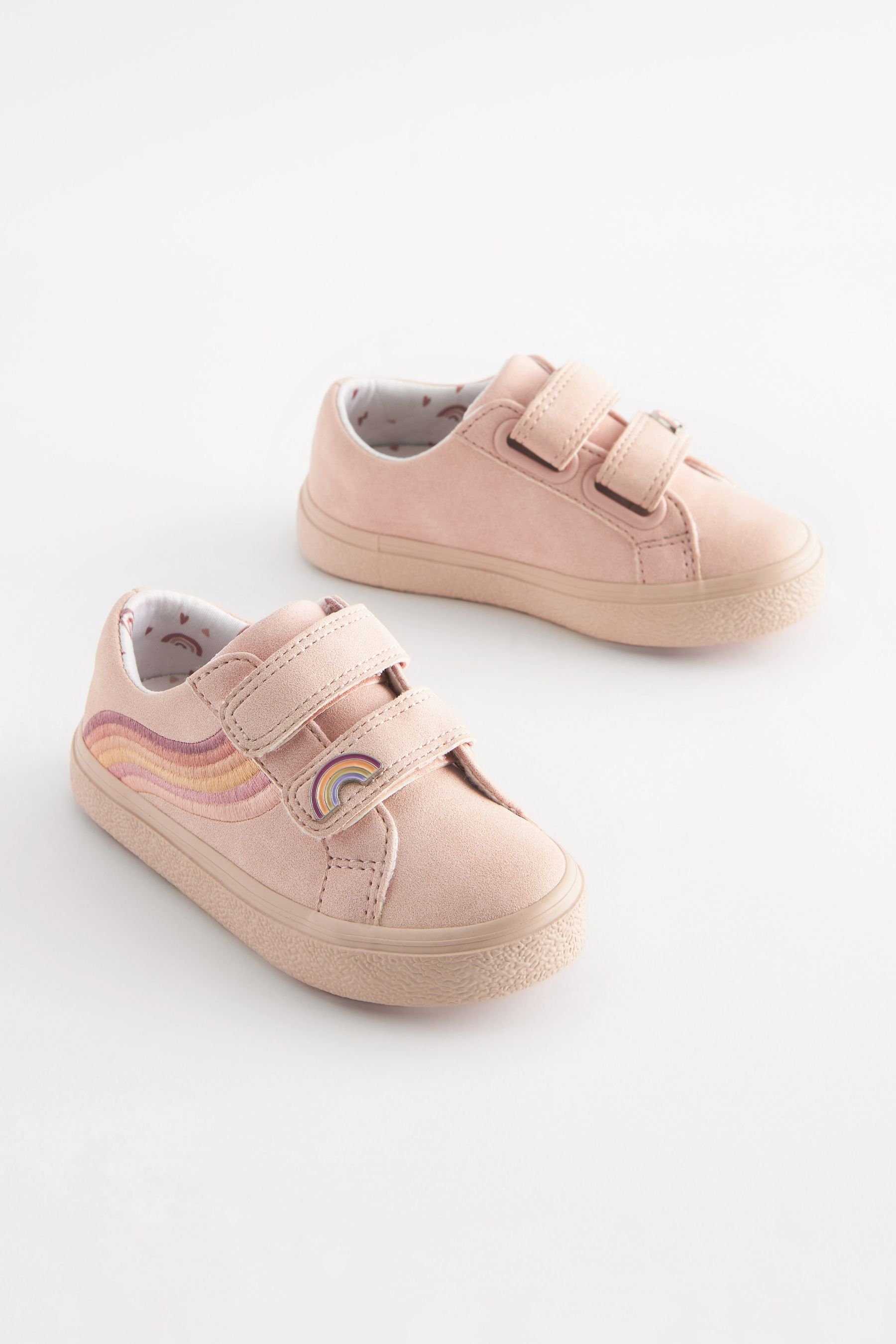 Next Regenbogen Sneaker, weite Passform Pink Sneaker (1-tlg)
