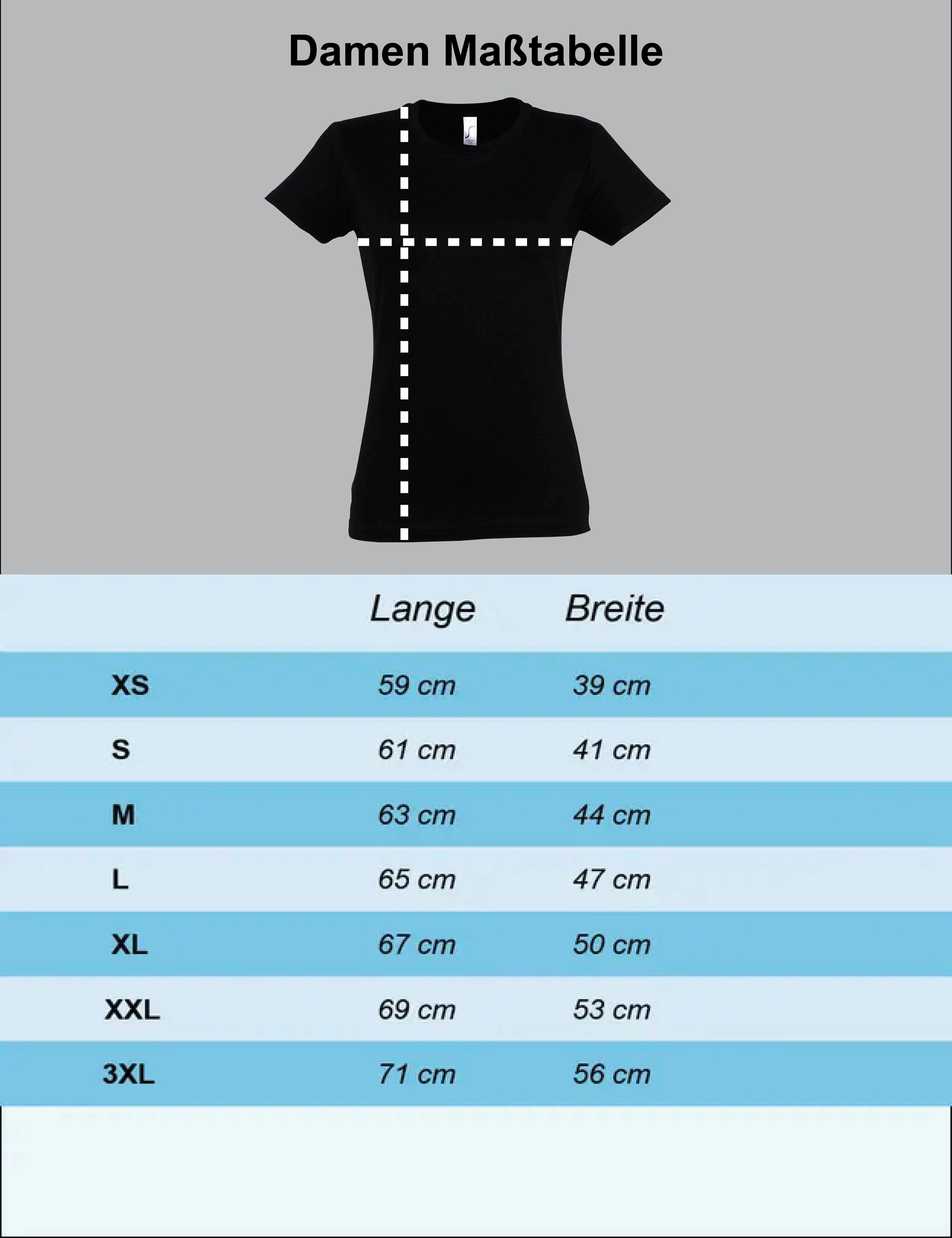 Youth Designz Print-Shirt Damen T-shirt Rentnerin 2026 Aufdruck lustig Geschenk Statement mit lustigen Print für Frauen