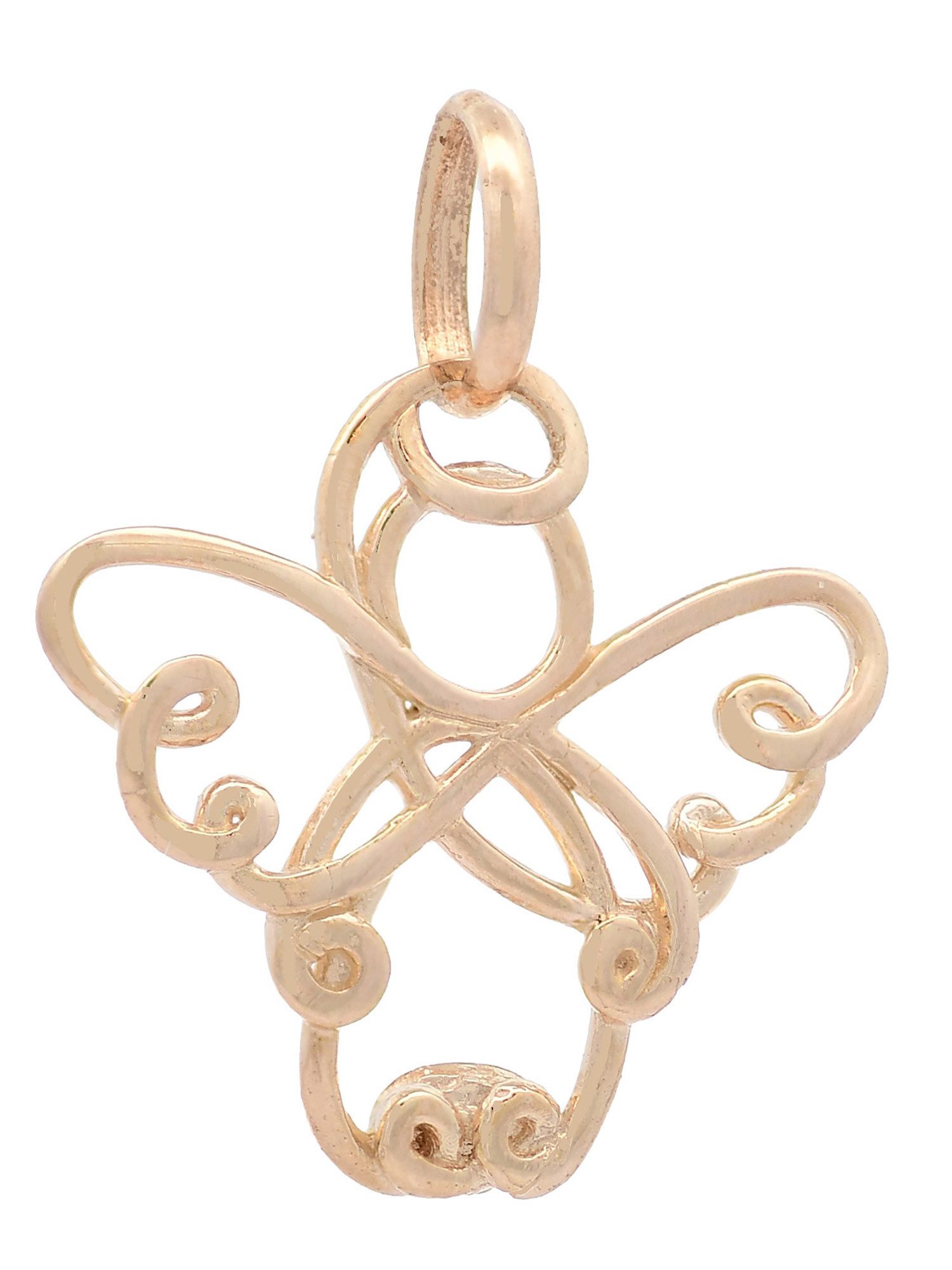 HOPLO Kettenanhänger Anhänger für Halskette Engelchen echt massiv 585-14 Ka günstig online kaufen