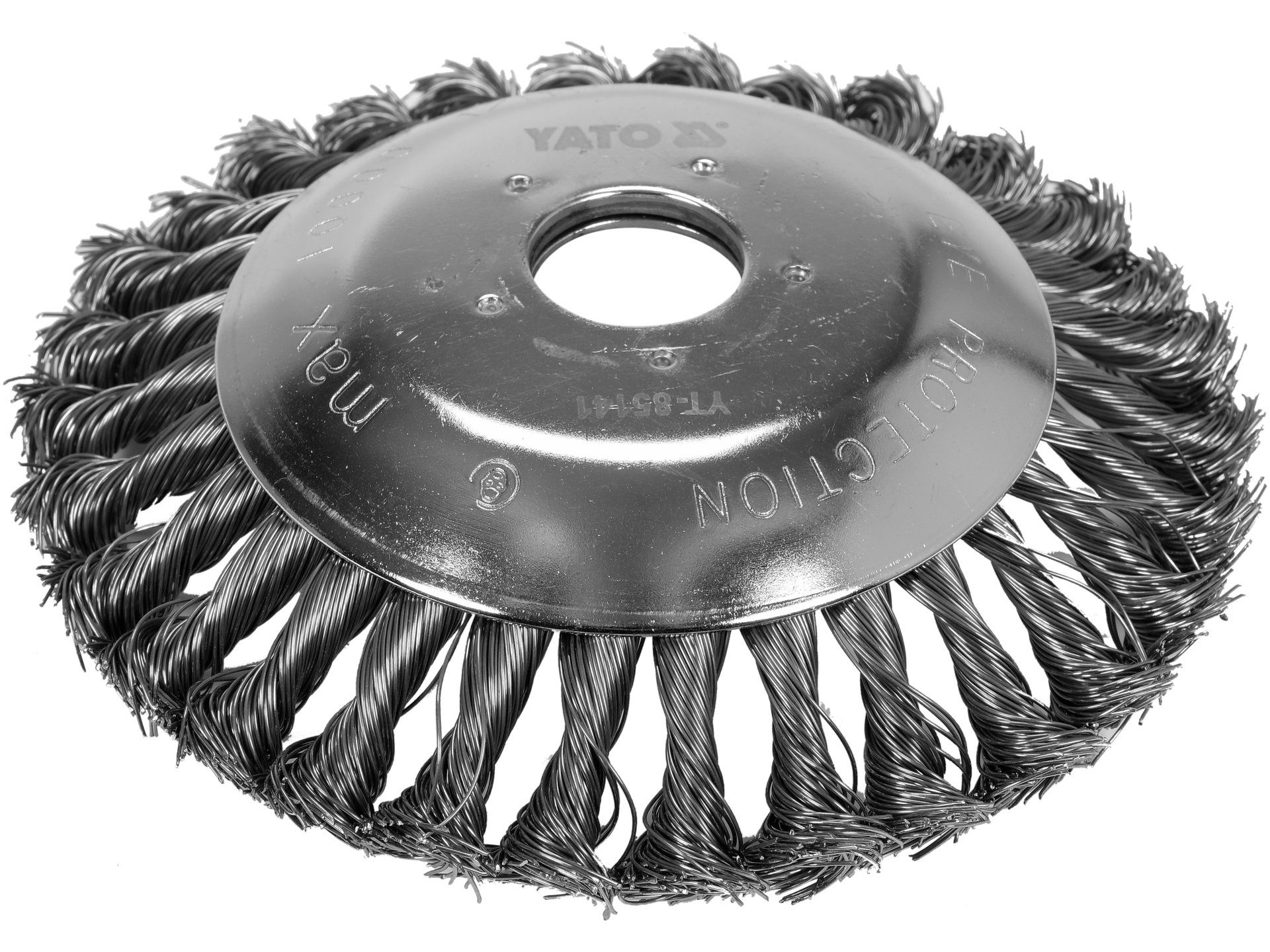 TRIZERATOP Kreissägeblatt Drahtbürste für Motorsense 150 mm, 25,4 mm Bohrung (Drahtbürste für Motorsense 150 mm, 25,4 mm Bohrung)