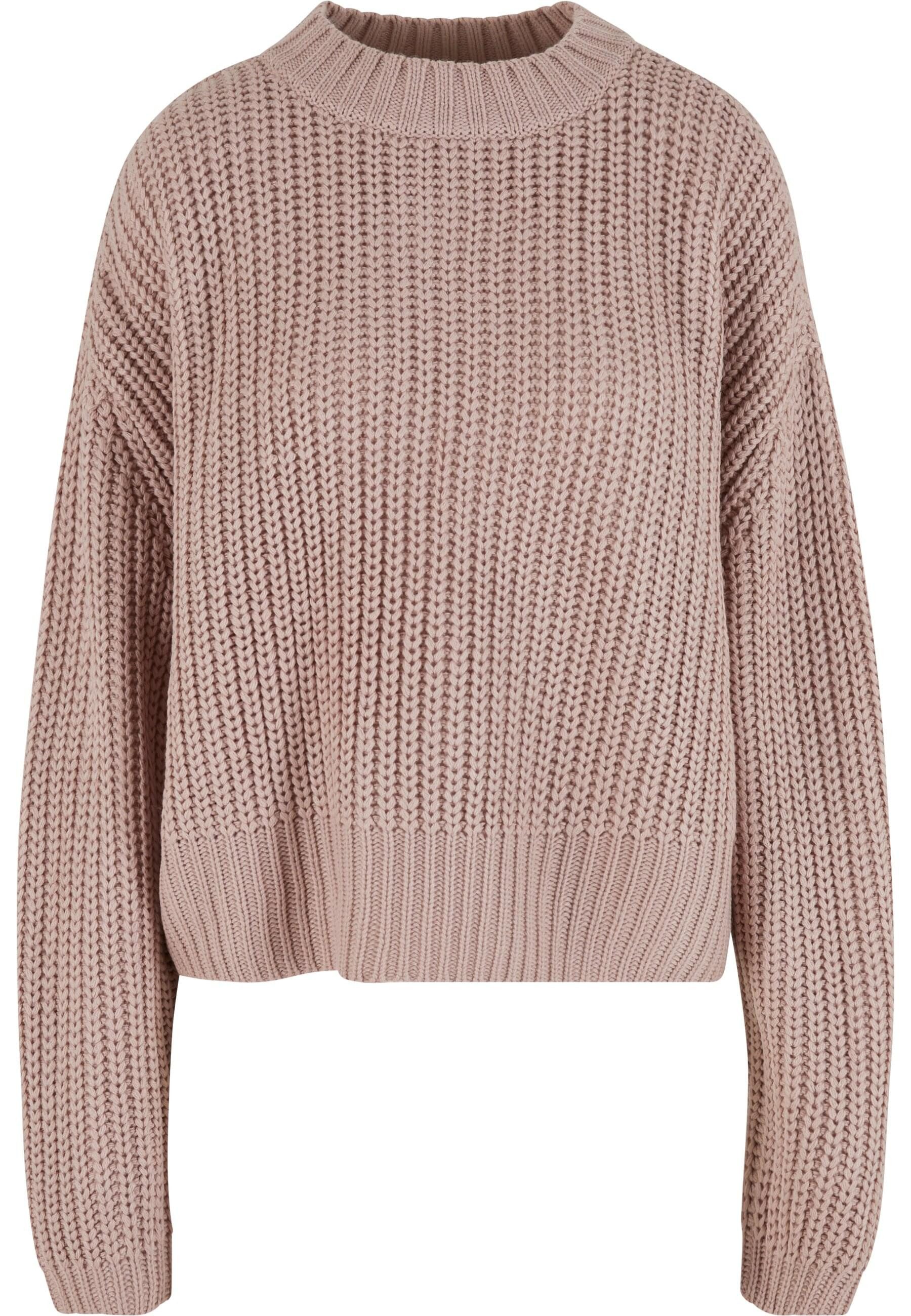 Rundhalspullover Urban Classics Ladies Wide Basic Oversized Sweater