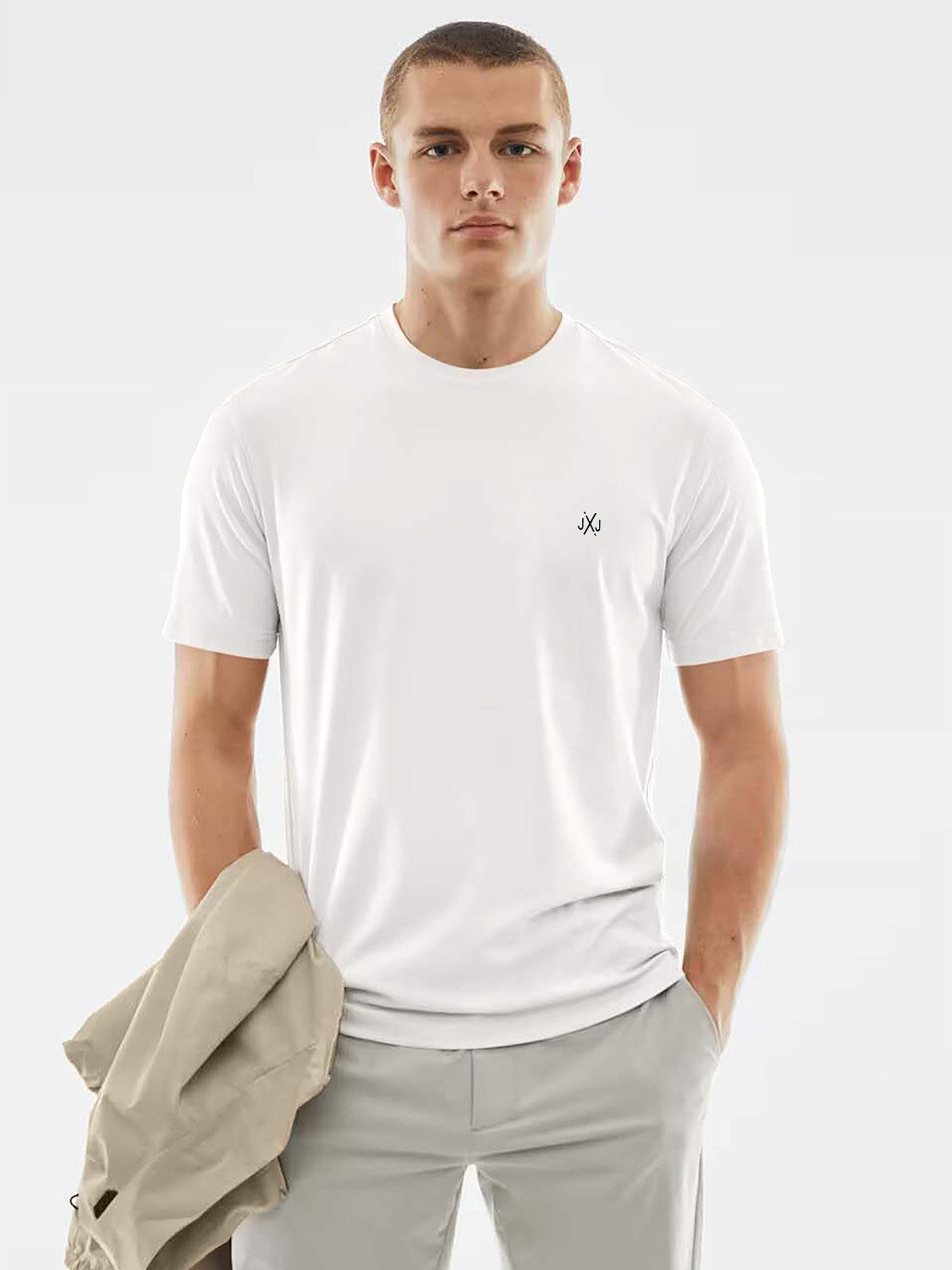 Jack & Jones Print-Shirt 3er Pack JXJ TEE (3-tlg) (3 Stück) etwas länger ge günstig online kaufen