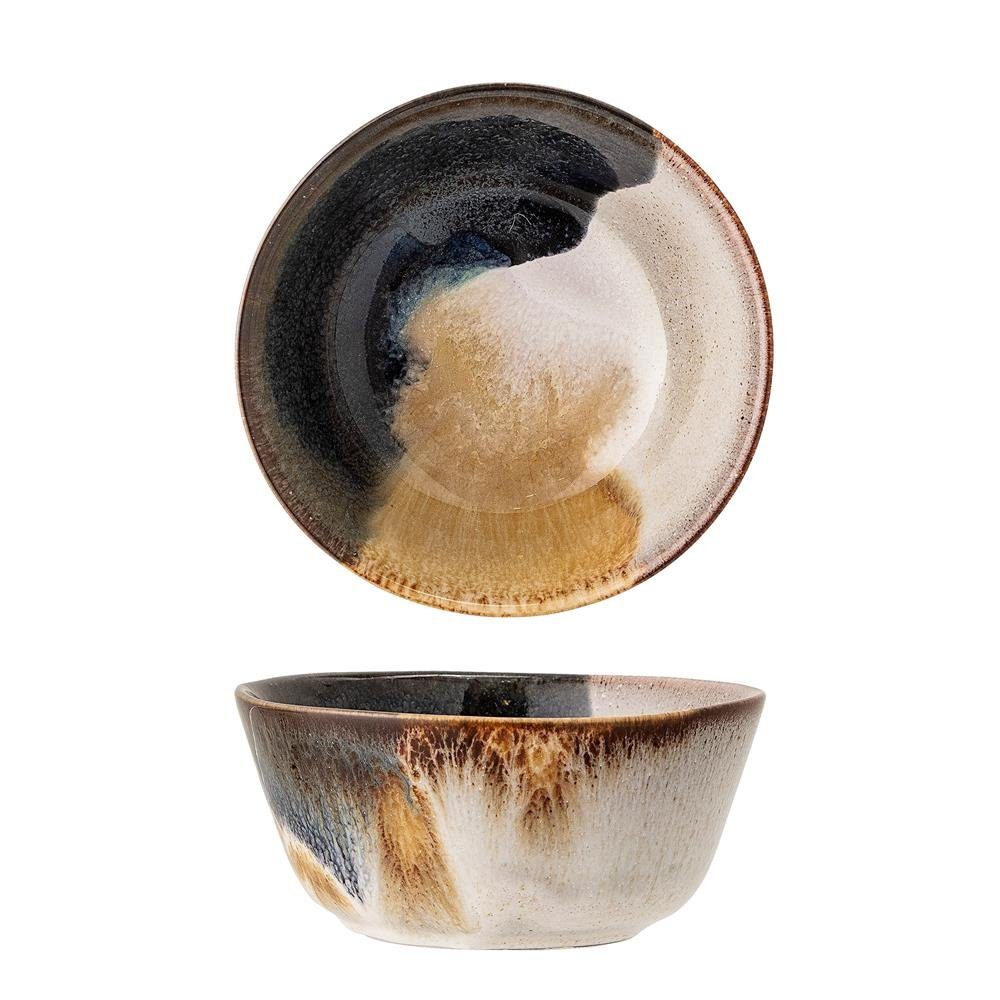 Bloomingville Schale Jules, Ø 13 cm, 300 ml, aus Steingut, Schüssel, Bowl, Dekoschale, nordisches / dänisches Design