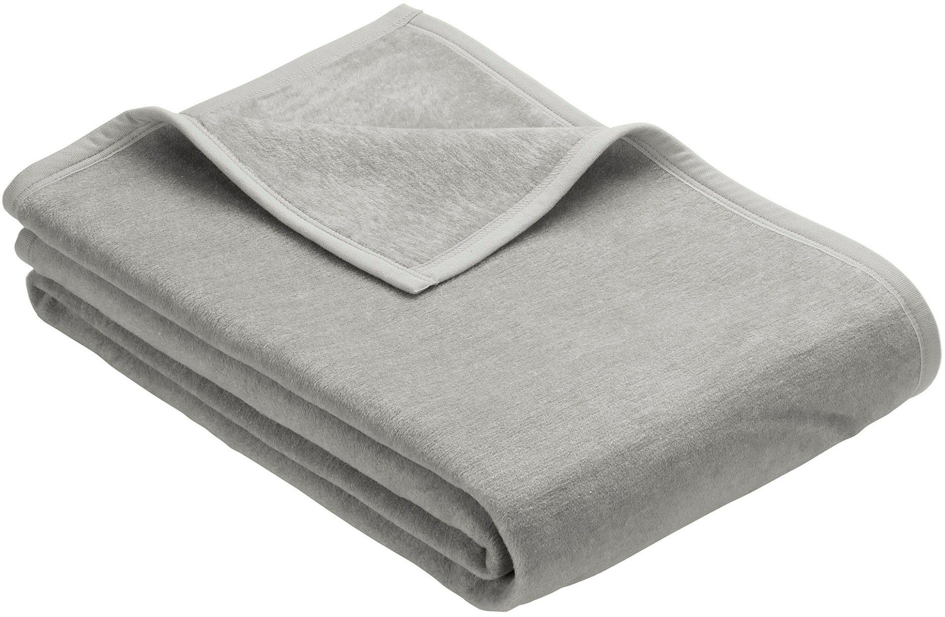 Graue Ibena Wohndecken kaufen » Decken | Graue Ibena OTTO