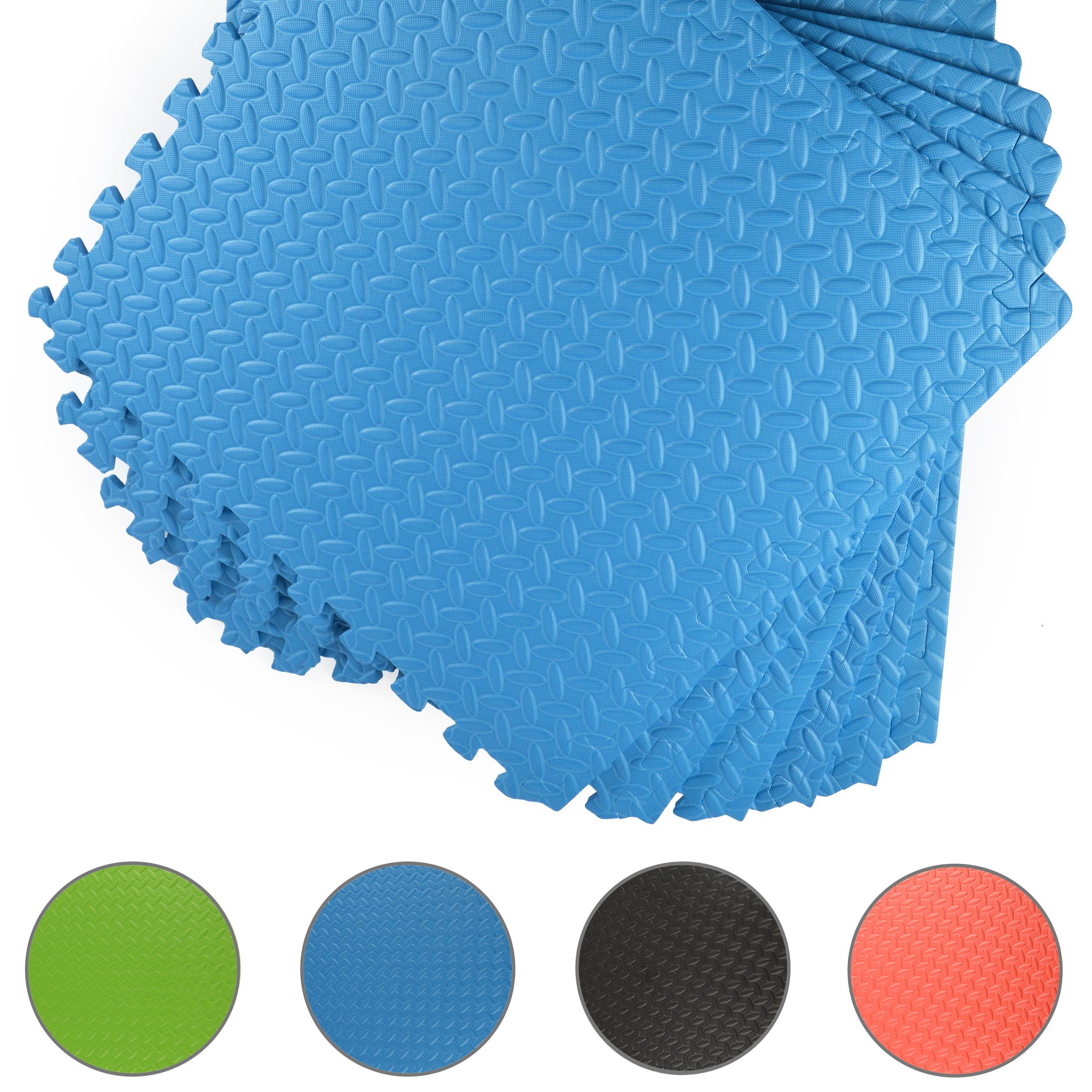 Apollo Bodenmatte Premium EVA Puzzlematten Set mit 6 Матыteilen, rutschfest