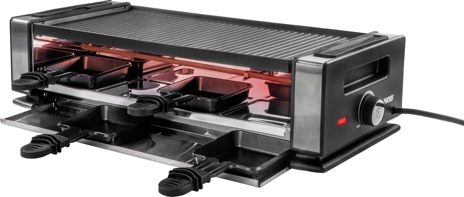 Unold Raclette Delice 48760, Basic 8 1200 W Raclettepfännchen