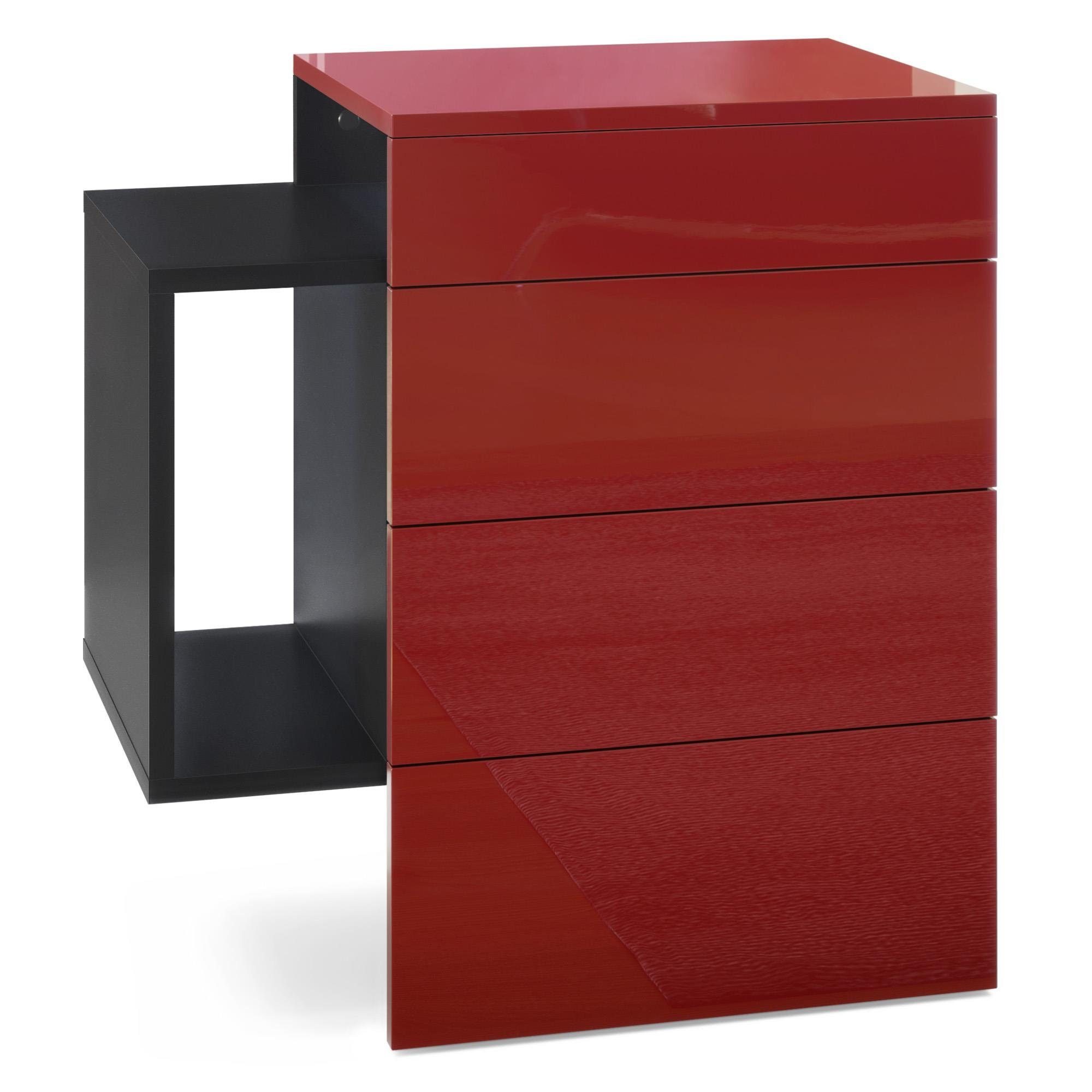 Front in Bordeaux Hochglanz