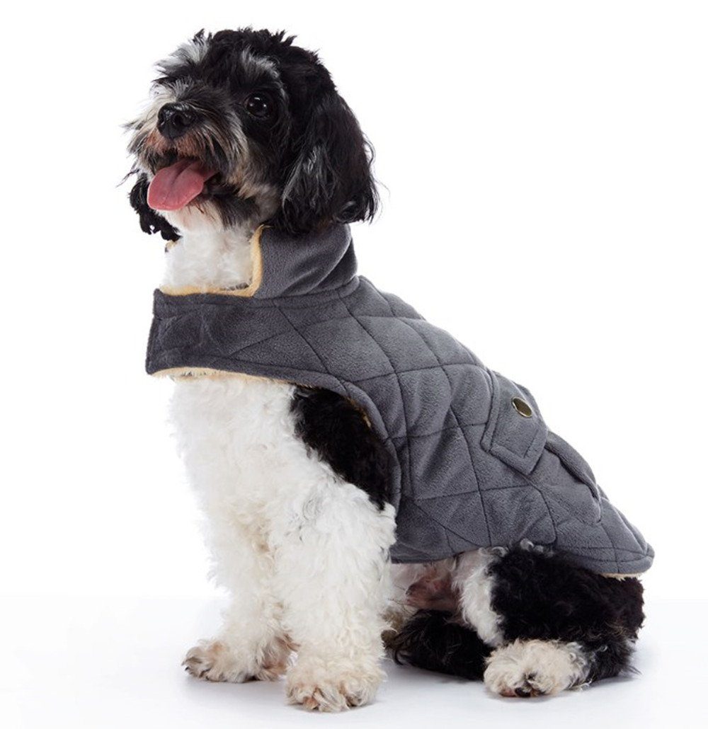 XDeer Hundemantel Hundemantel,Hundejacke Warme,Hundekleidung Wintermantel, für Kleine Mittel Große Hunde Fleece Mantel