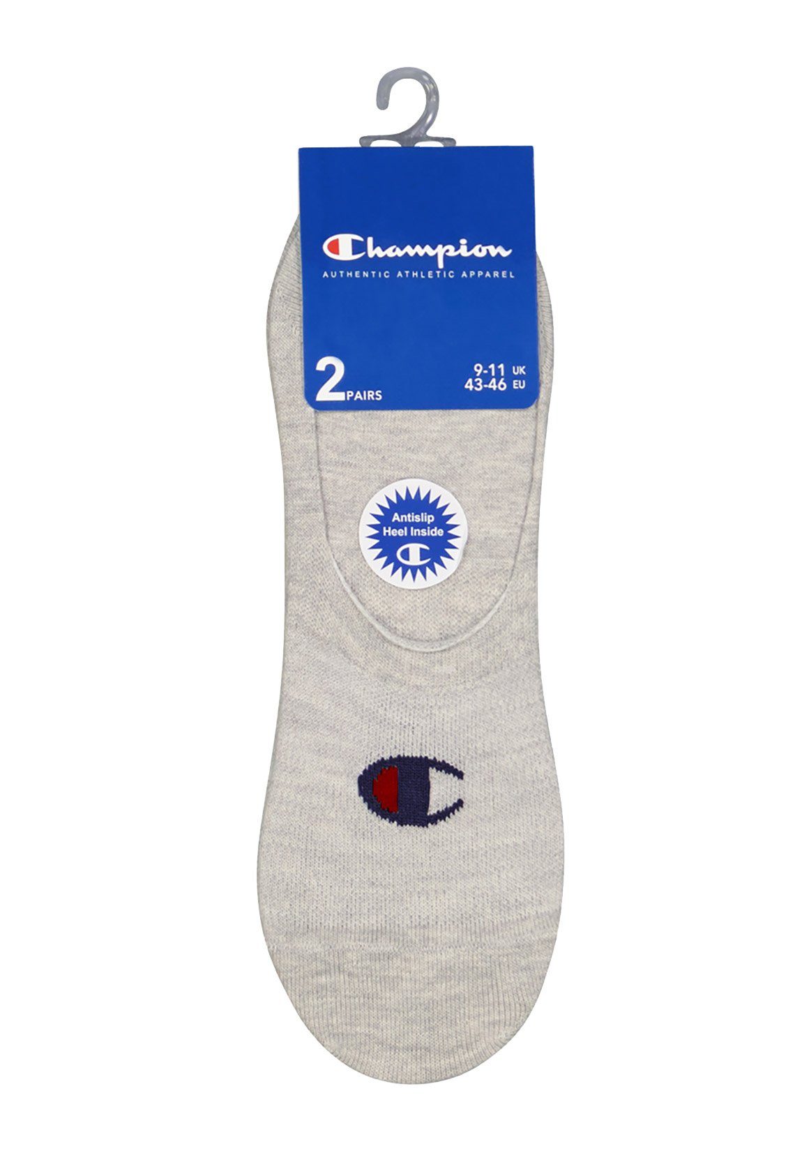 Champion Füßlinge Champion Socken 2-Pack U24561 EM010 OXGM Grau