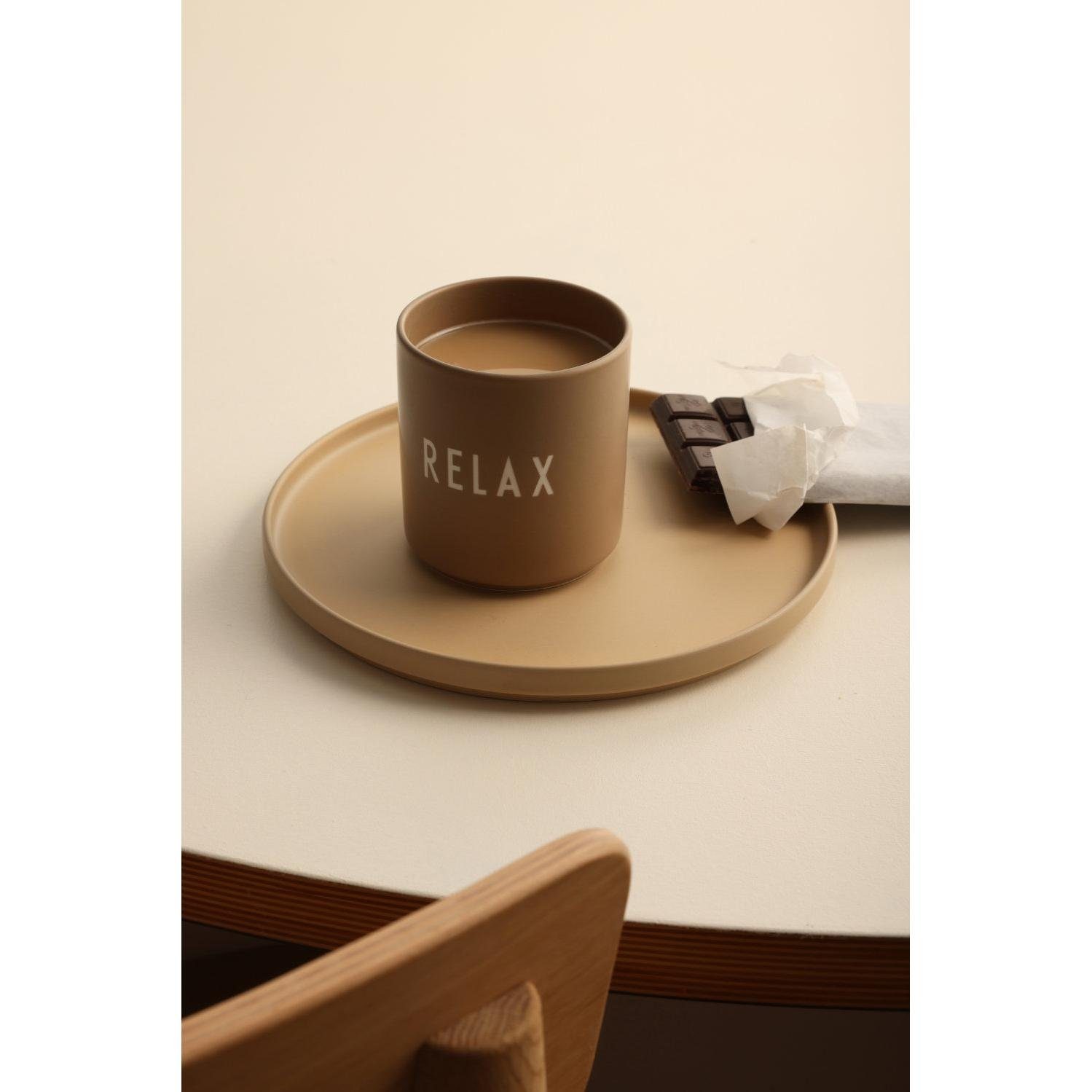 Design Letters Tasse Becher Brown Relax Favourite Camel Cup