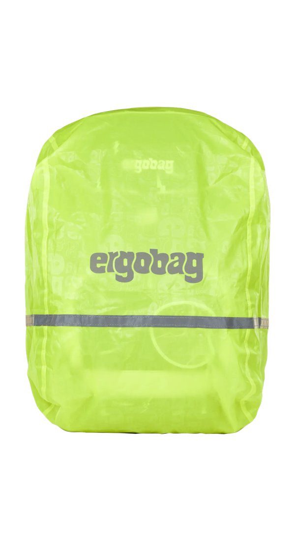 ergobag Rucksack-Regenschutz Regenschutz für Schulranzen (1-St), reflektierend