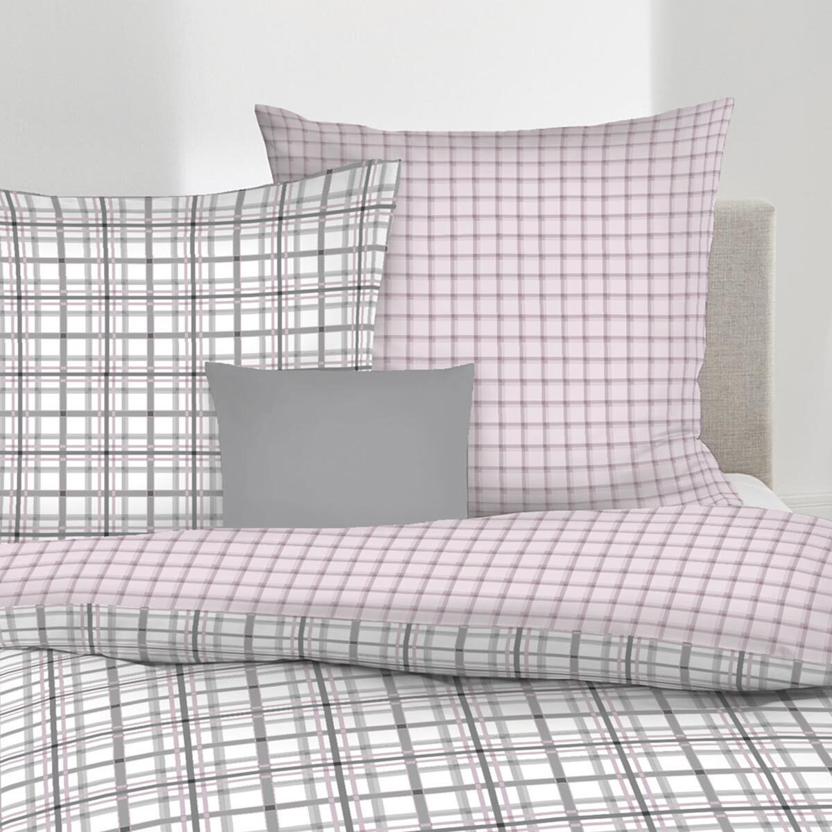 TRAUMSCHLAF Bettwäsche Plaid, Biber, 2 teilig, günstig online kaufen