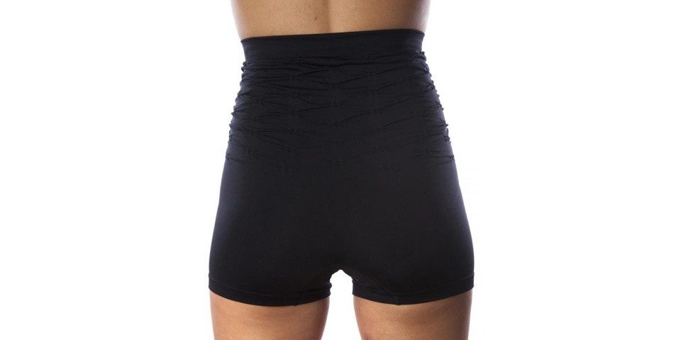 Comfizz Boxer-Badehose Stoma Schwimmboxer für Damen, Dezente Badekleidung mit hoher Taille