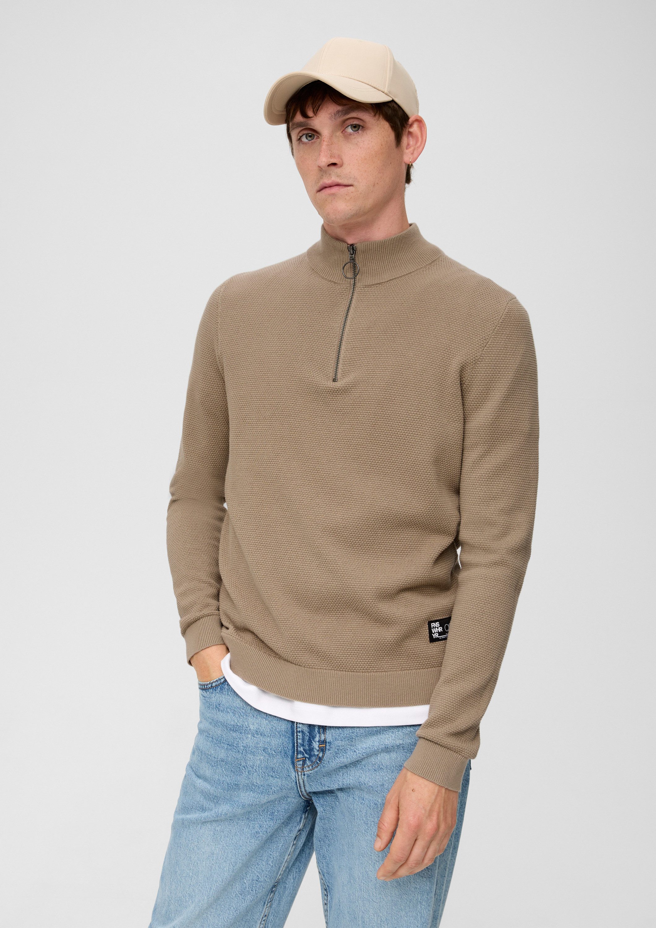 Longpullover Strickpullover