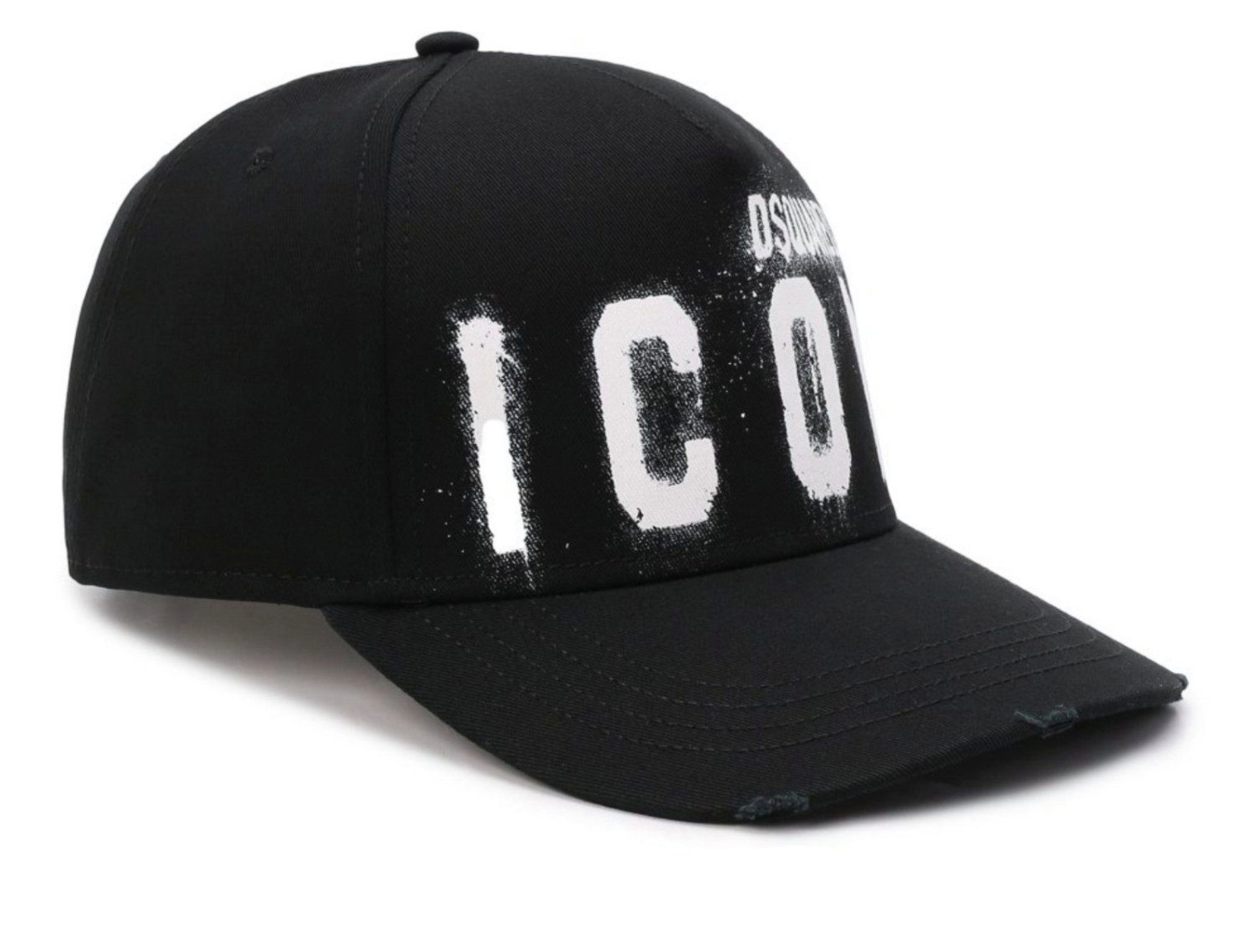 Dsquared2 Baseball Cap BE ICON BE COOL Spray-Effekt Baseballkappe Kappe Cap günstig online kaufen